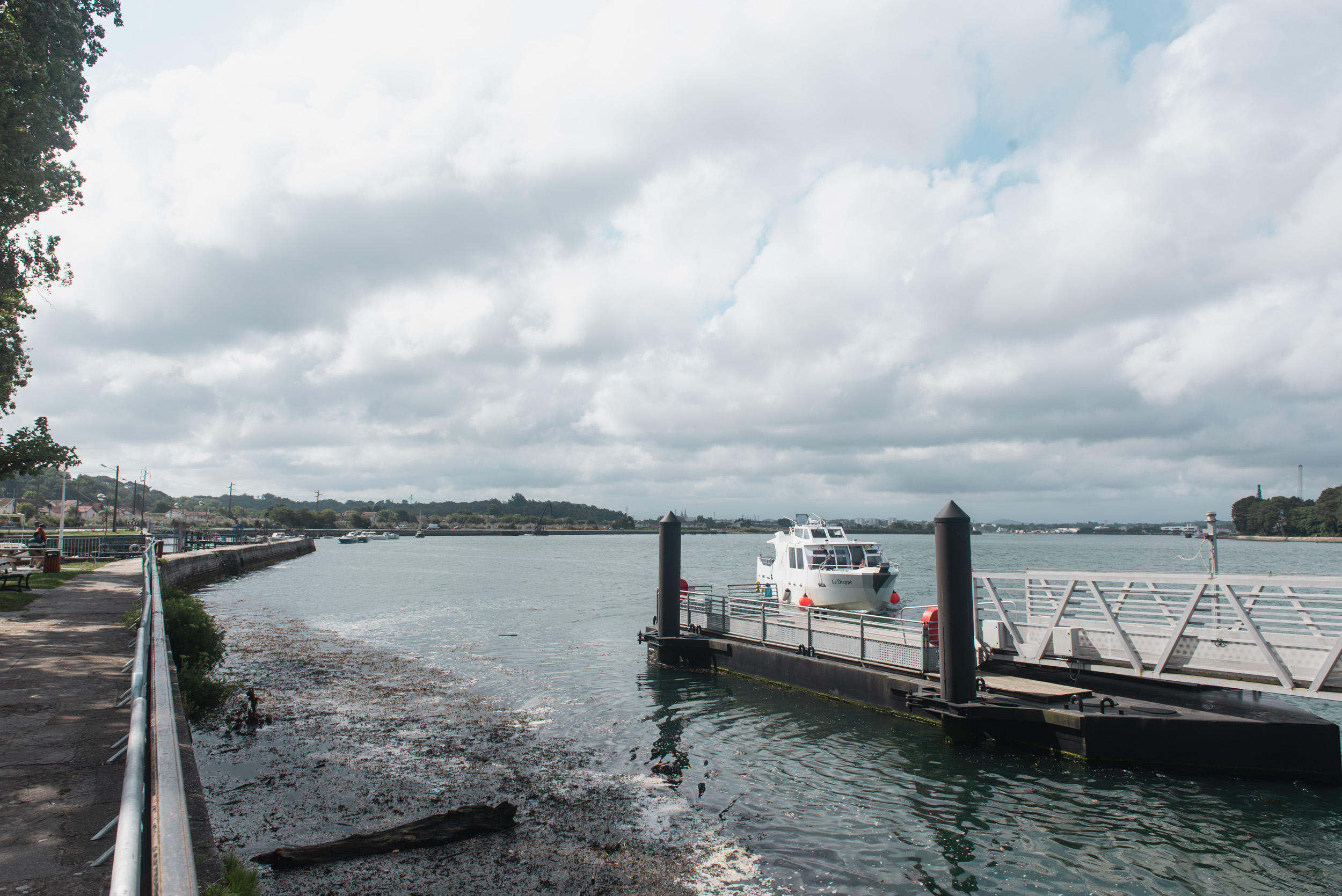 Aturri ibaia, Bokalen, artxiboko irudi batean. GUILLAUME FAUVEAU