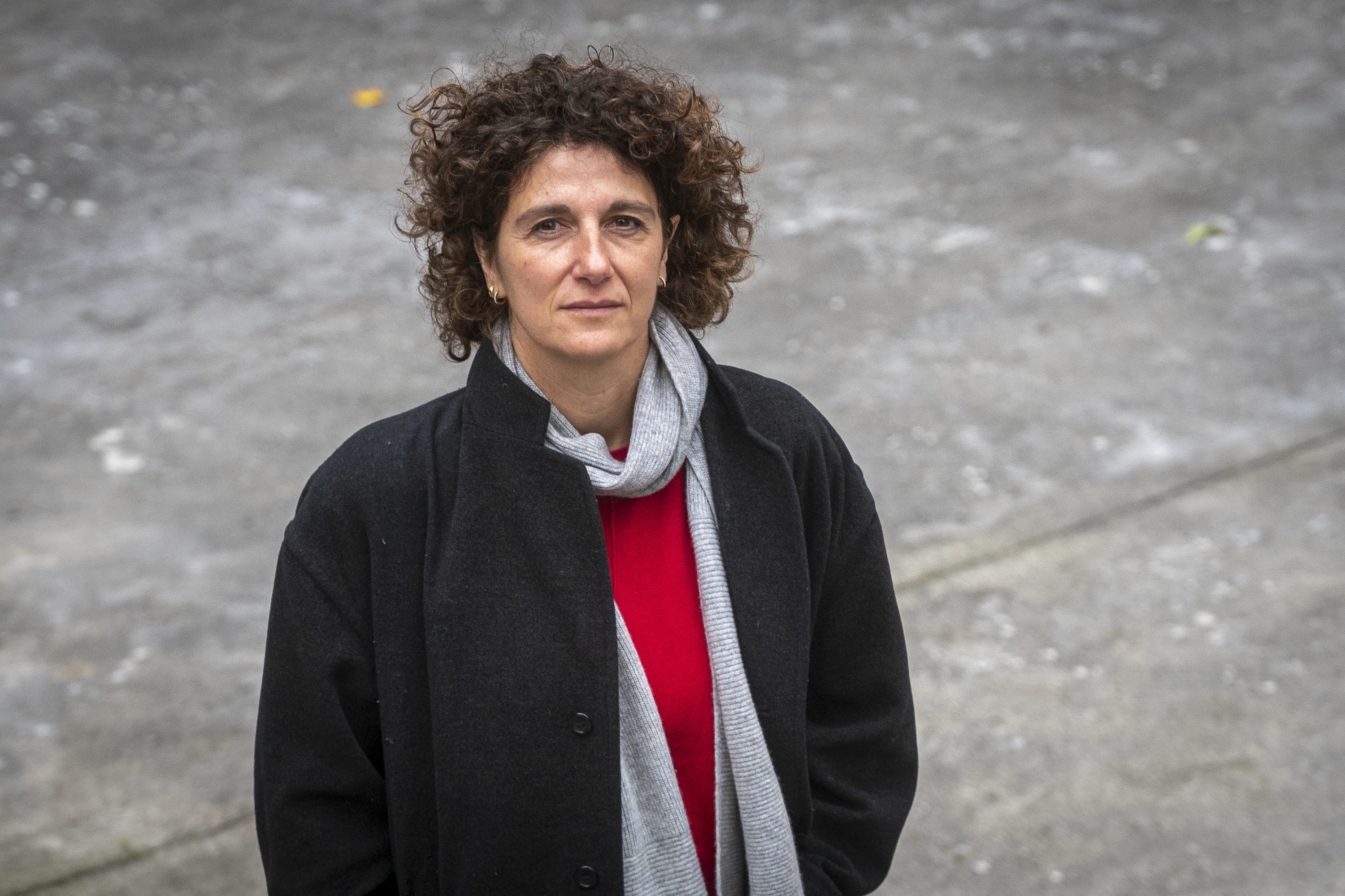 Marina Garces filosofoa, Donostian. GORKA RUBIO / FOKU