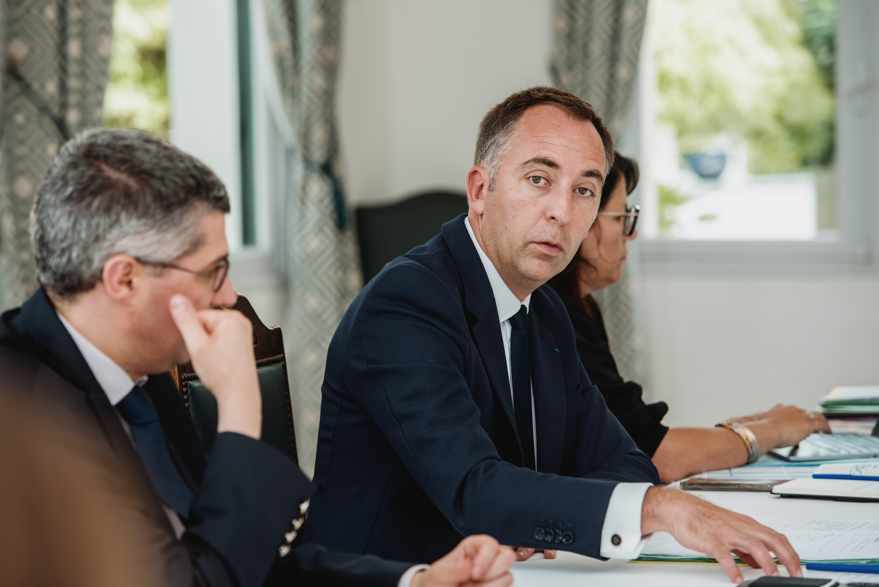 Jean Marie Girier prefeta, artxiboko argazki batean. GUILLAUME FAUVEAU