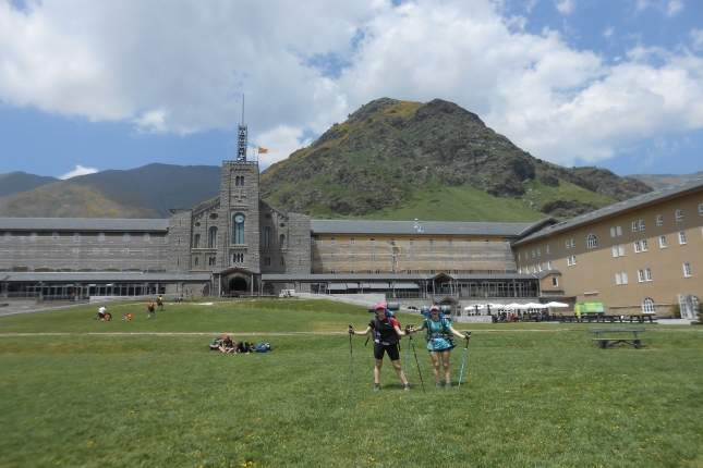 8. etapa: Nuriako santutegia; guretzat, zeharkaldiaren lehenengo helburua. SAIOA AIERBE ARTZIBENGOA