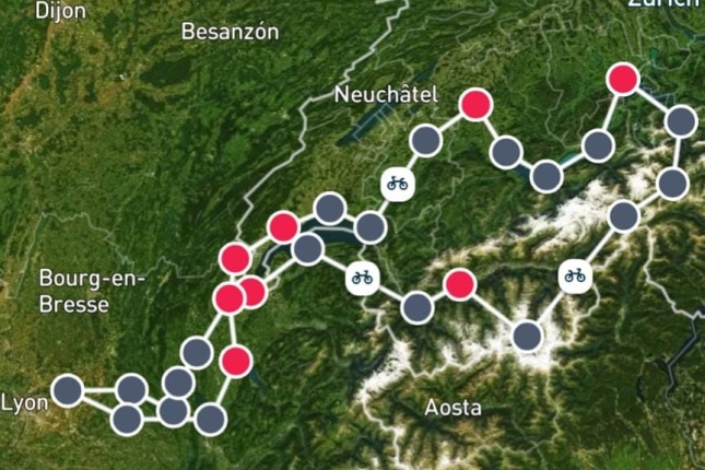 Ibilbide osoa, Jons herrian hasita. MIKEL GOMEZ GAUNA