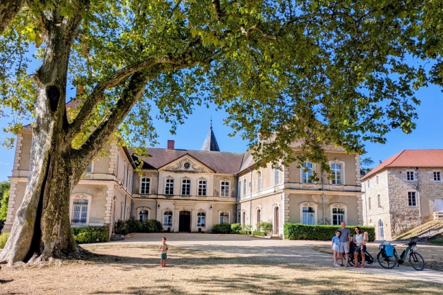 Gure azken gaua, Montoliveteko gazteluan, Didier eta Julietterek. MIKEL GOMEZ GAUNA