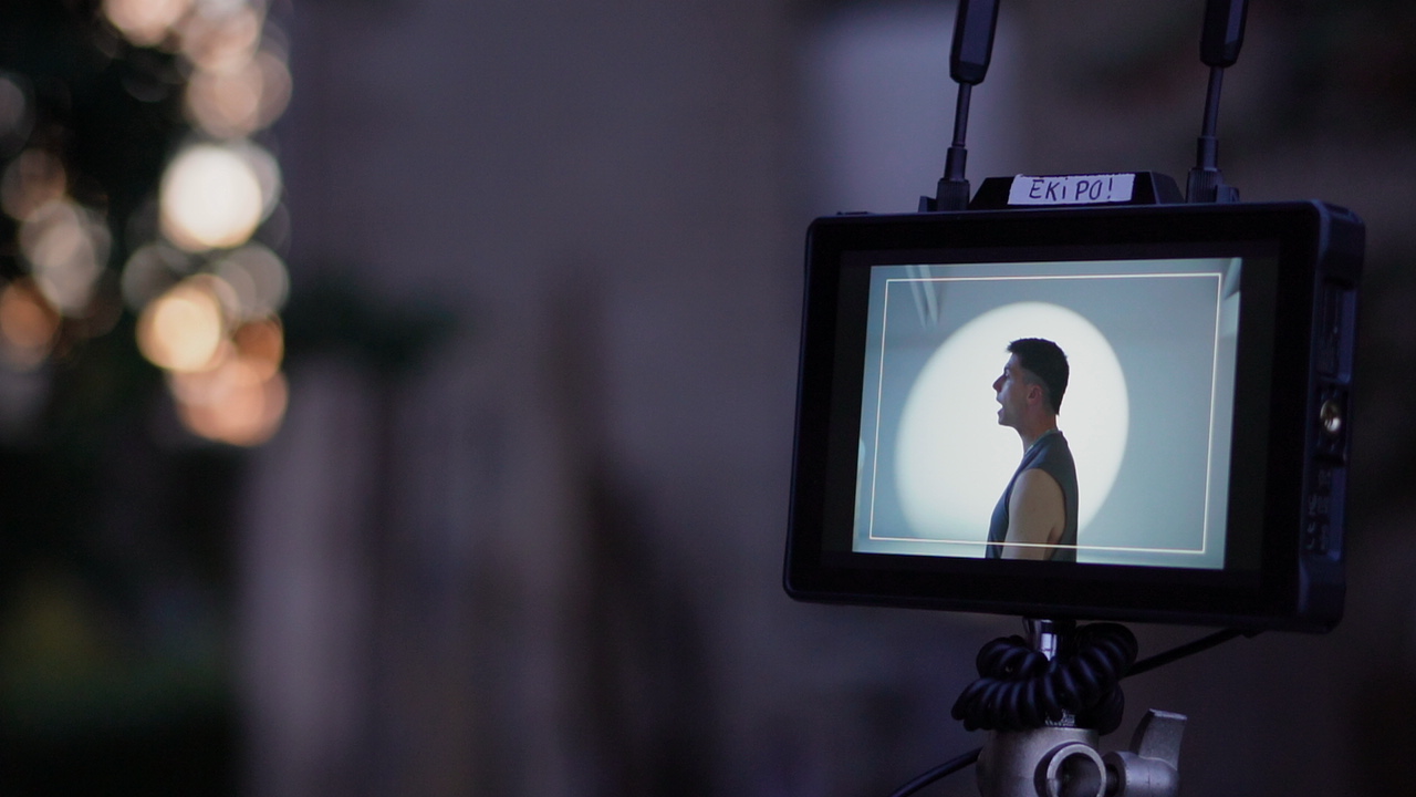 Korrikaren bideokliparen grabaketa, Bakaikun, urriaren 28an. BERRIA