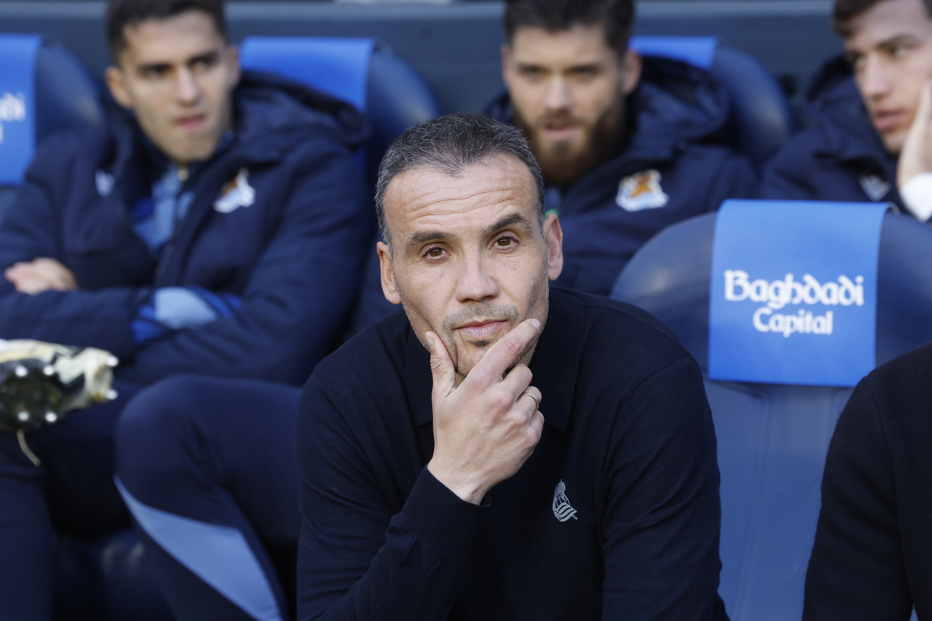 Sergio Francisco Realeko teknikari ohia. JAVIER ETXEZARRETA / EFE