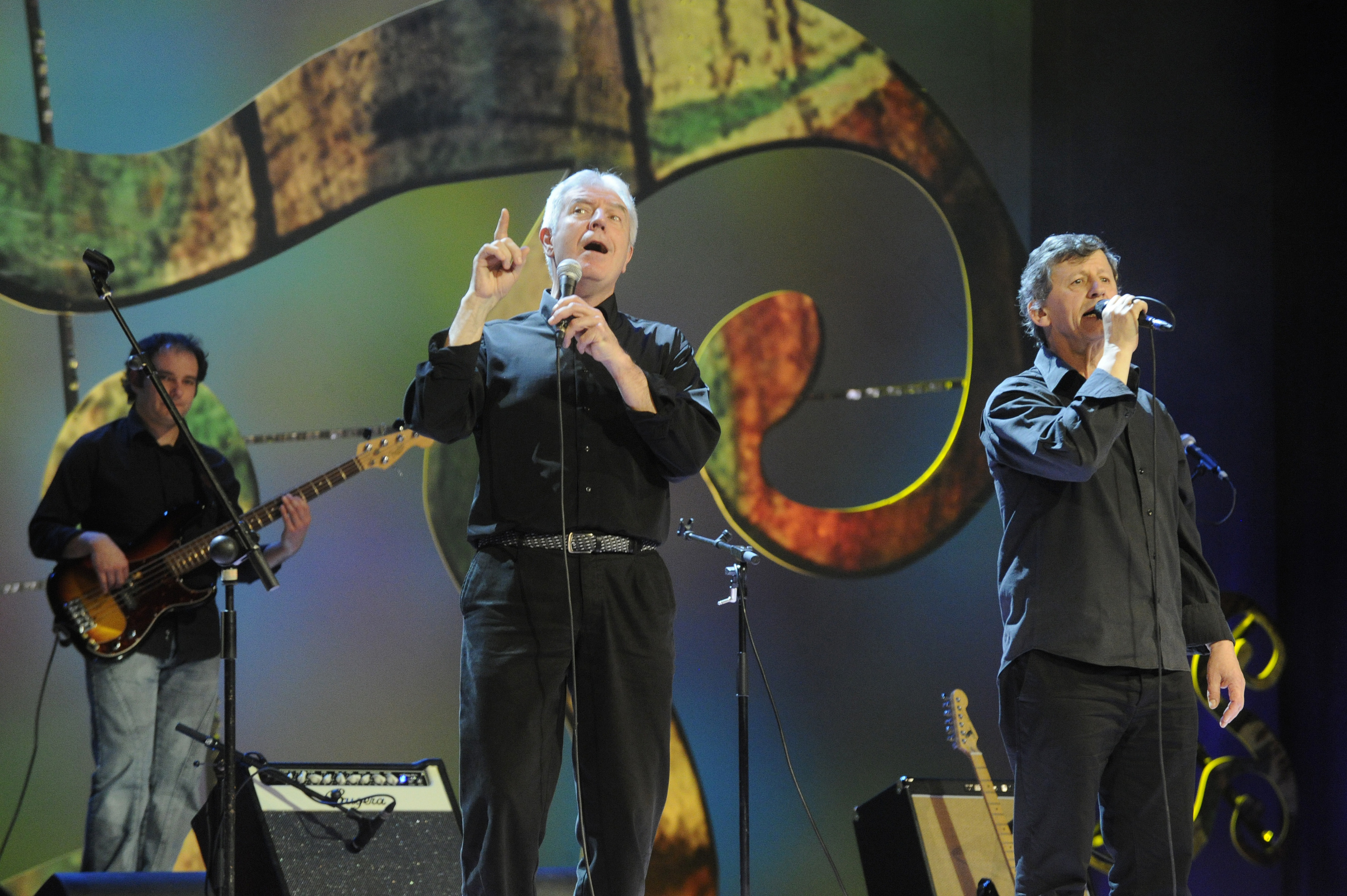 Pantxoa eta Peio, Baionatik Bilbora izeneko jaialdian, 2011n. MONIKA DEL VALLE / FOKU