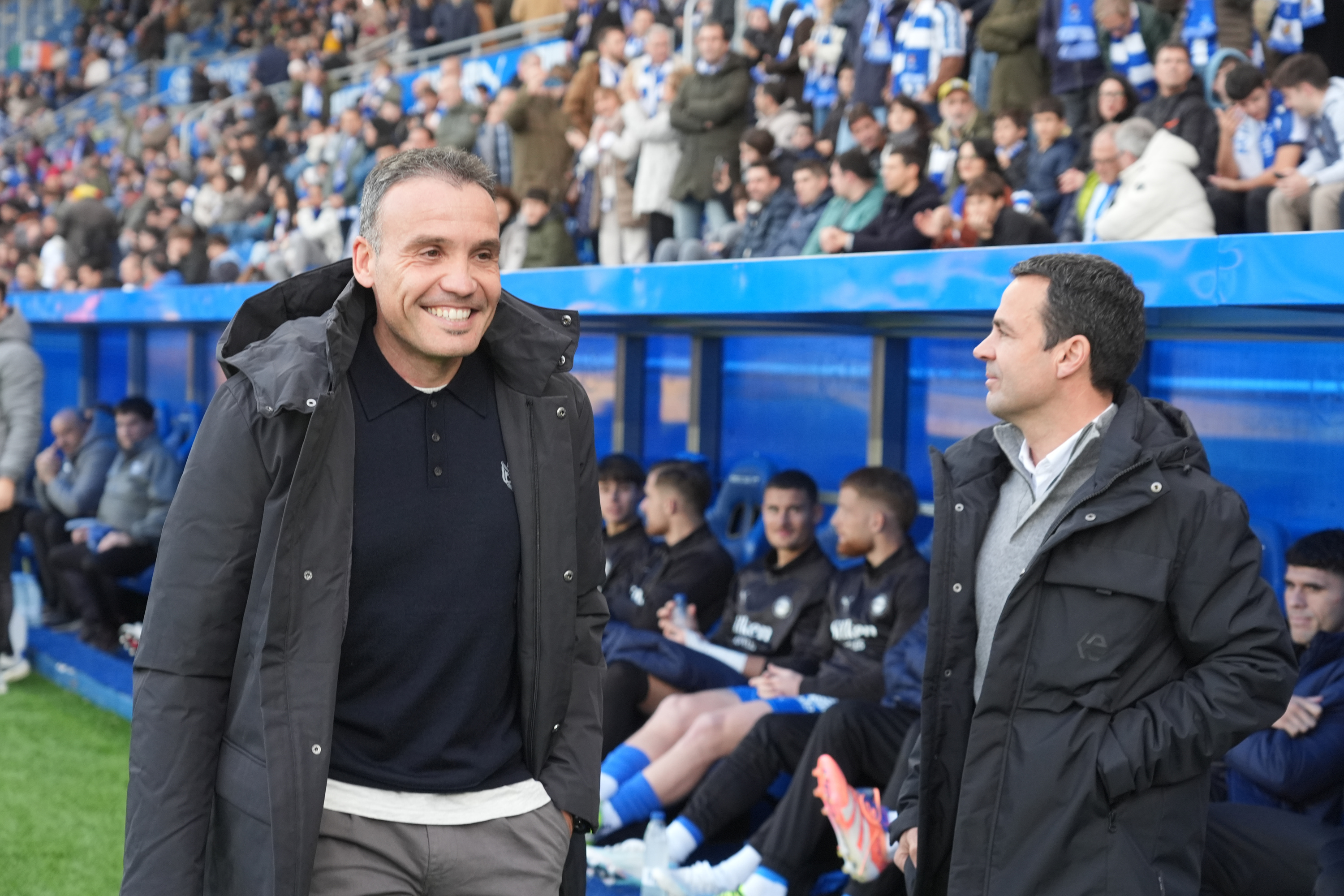 Sergio Francisco Realeko entrenatzaile ohia. ENDIKA PORTILLO / FOKU