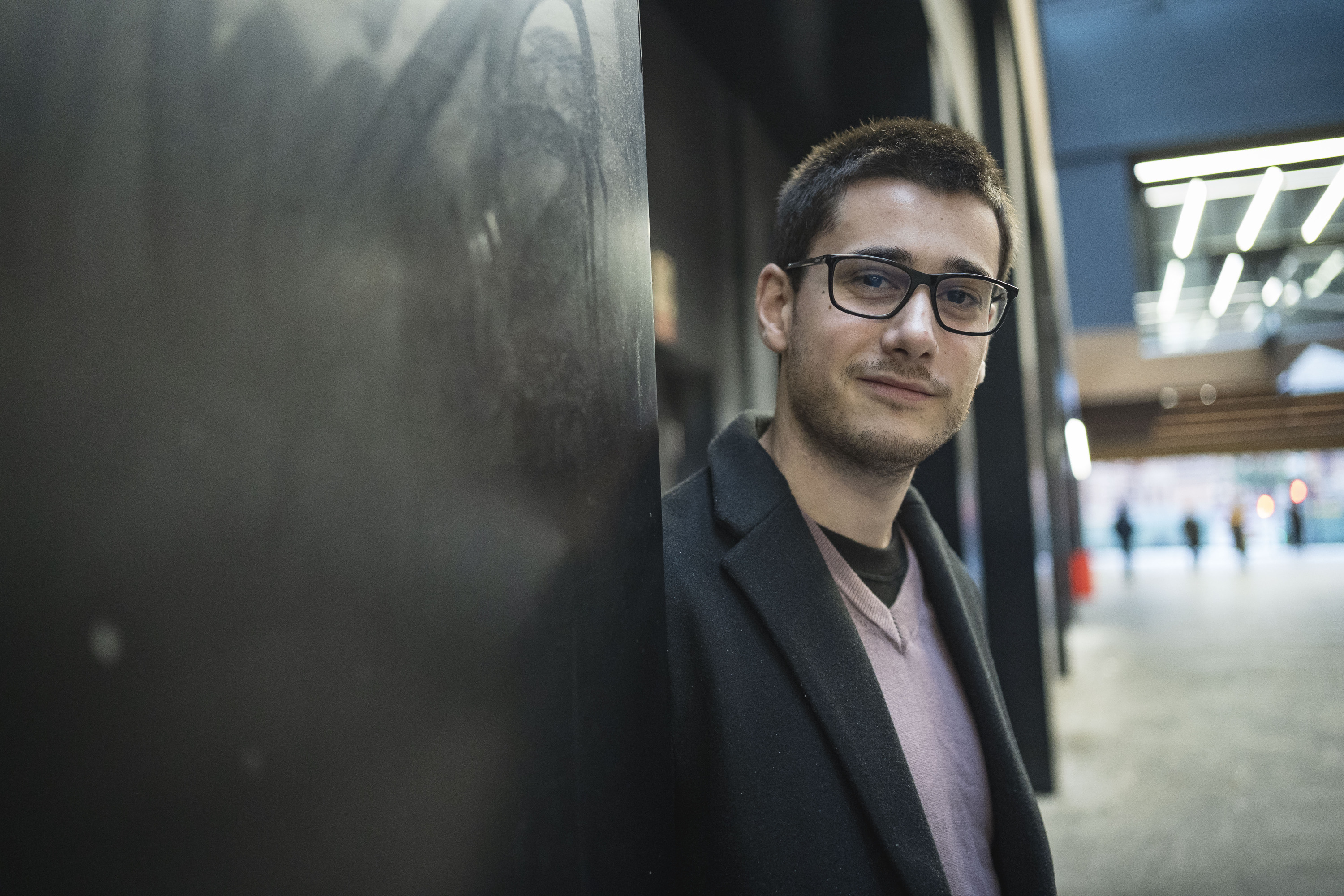 Gaizka Soria bikoiztailea, Bilbon, abenduaren 16an. ARITZ LOIOLA / FOKU 