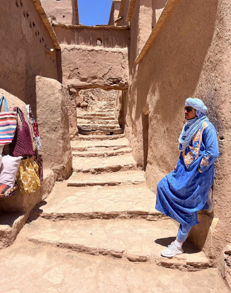 Marrakexko labirinto itxurako kaleak. INGE GOENAGA GOROSTIAGA