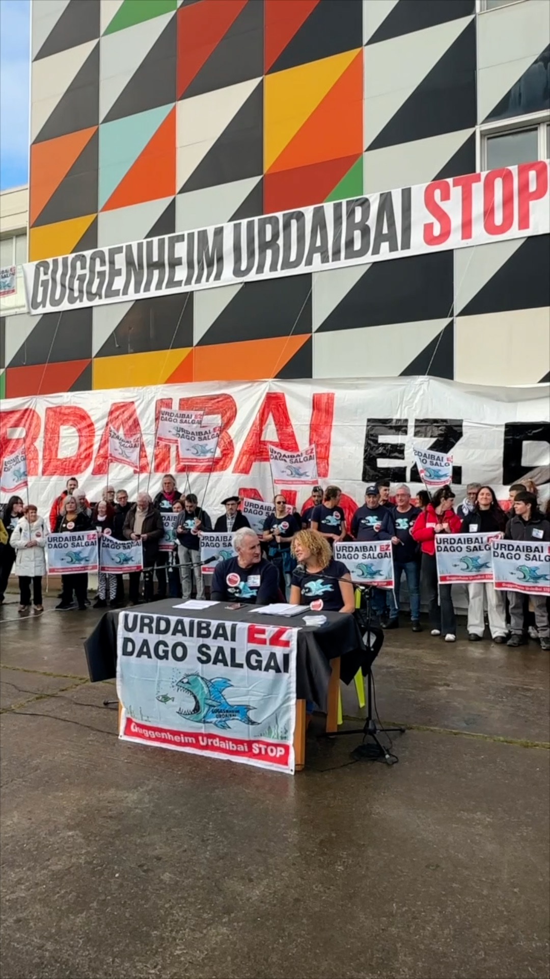 Guggenheim Urdaibai Stop plataforma: «Herriak irabazi du»