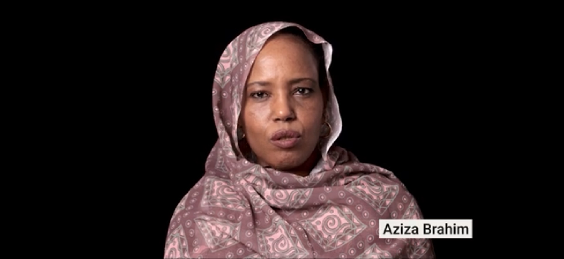 Saharari Kantari ekimeneko bideoko une bat. BERRIA