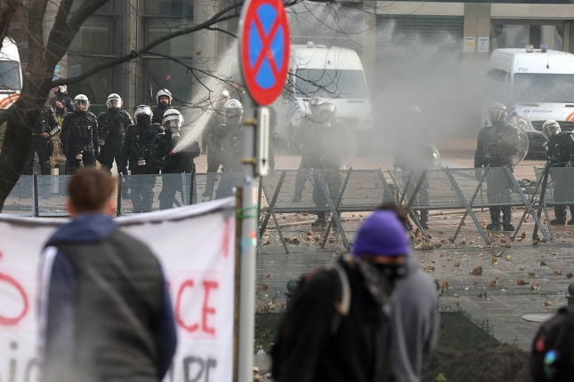 BELGIUM EU FARMERS PROTEST (1) BELGIUM EU FARMERS PROTEST (1)