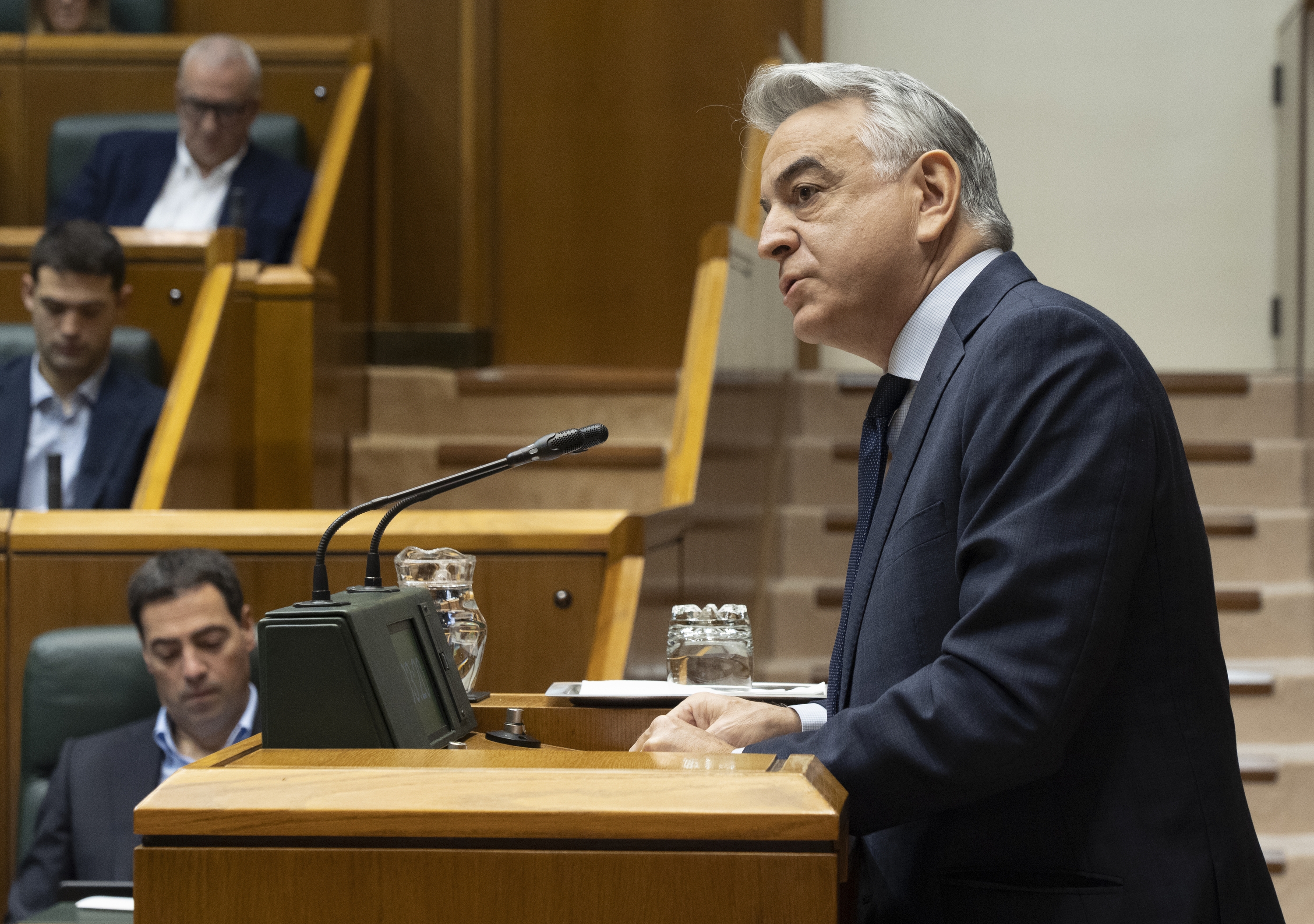 Javier de Andres PPren Eusko Legebiltzarreko bozeramailea. RAUL BOGAJO / FOKU