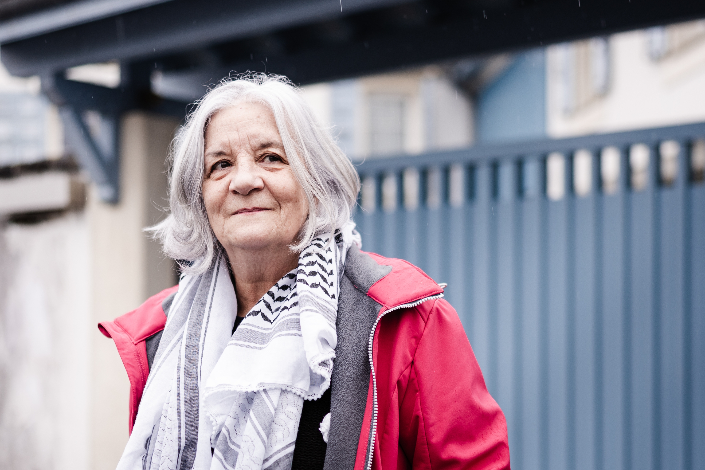 Marikarmen Albizu, abenduaren 19an, Hendaian. NAHIA GARAT