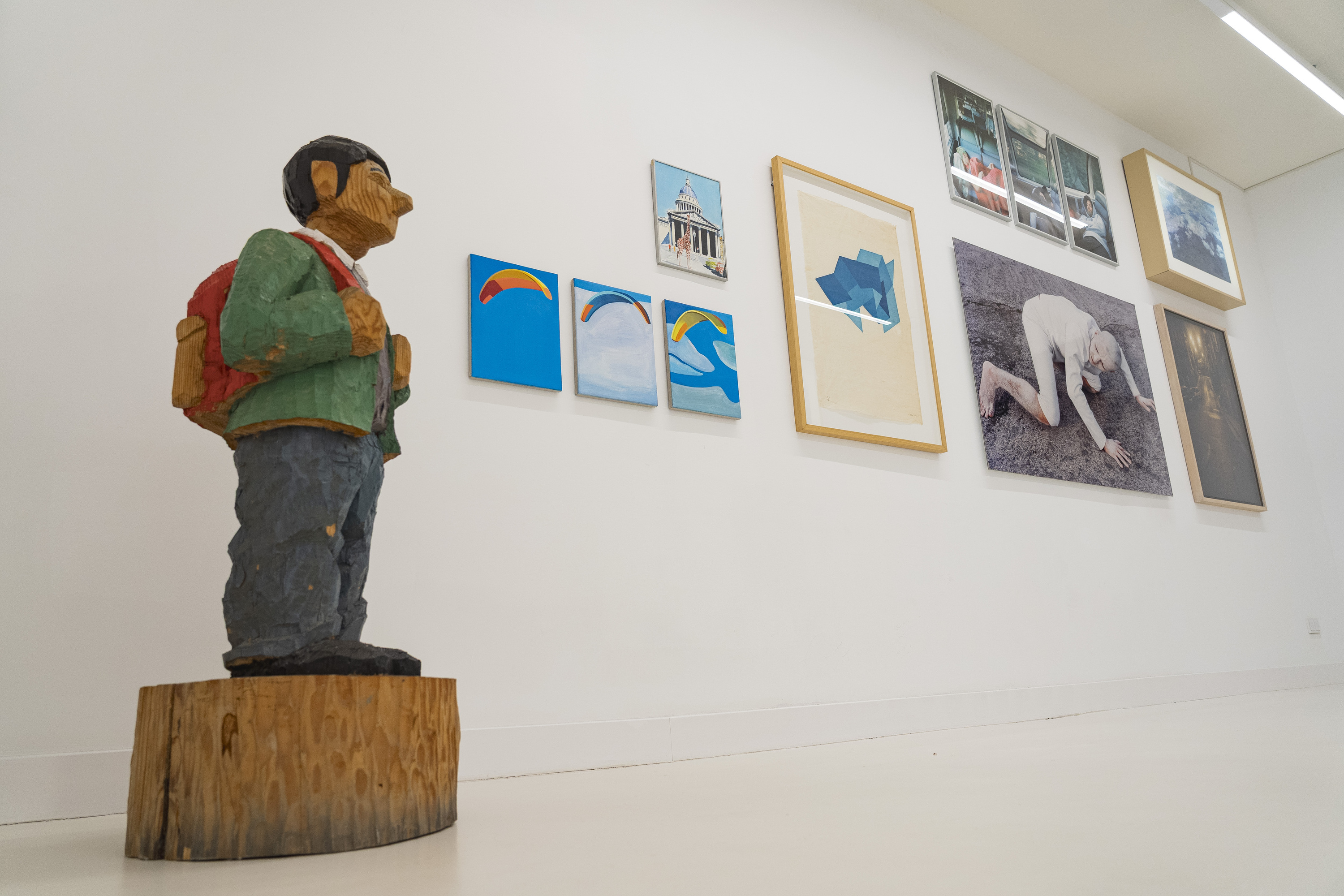 Bilbo Arteren bildumaren parte diren lanekin osatu dute 'Bildumatik ez dago itzultzerik' izeneko erakusketa. ARITZ LOIOLA / FOKU