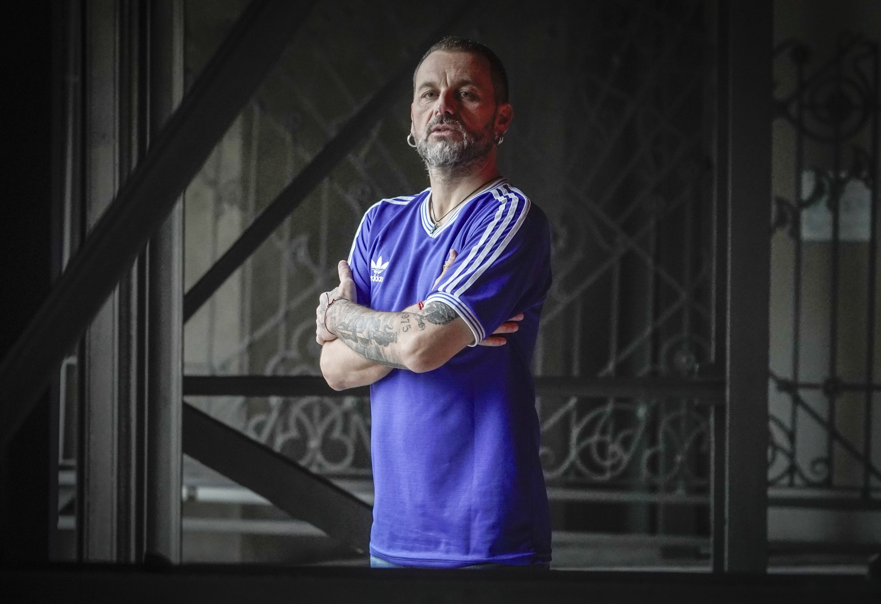 Federico Giuliani sindikalista argentinarra. MARISOL RAMIREZ / FOKU