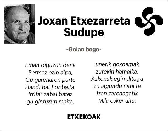 Joxan Etxezarreta 2x2