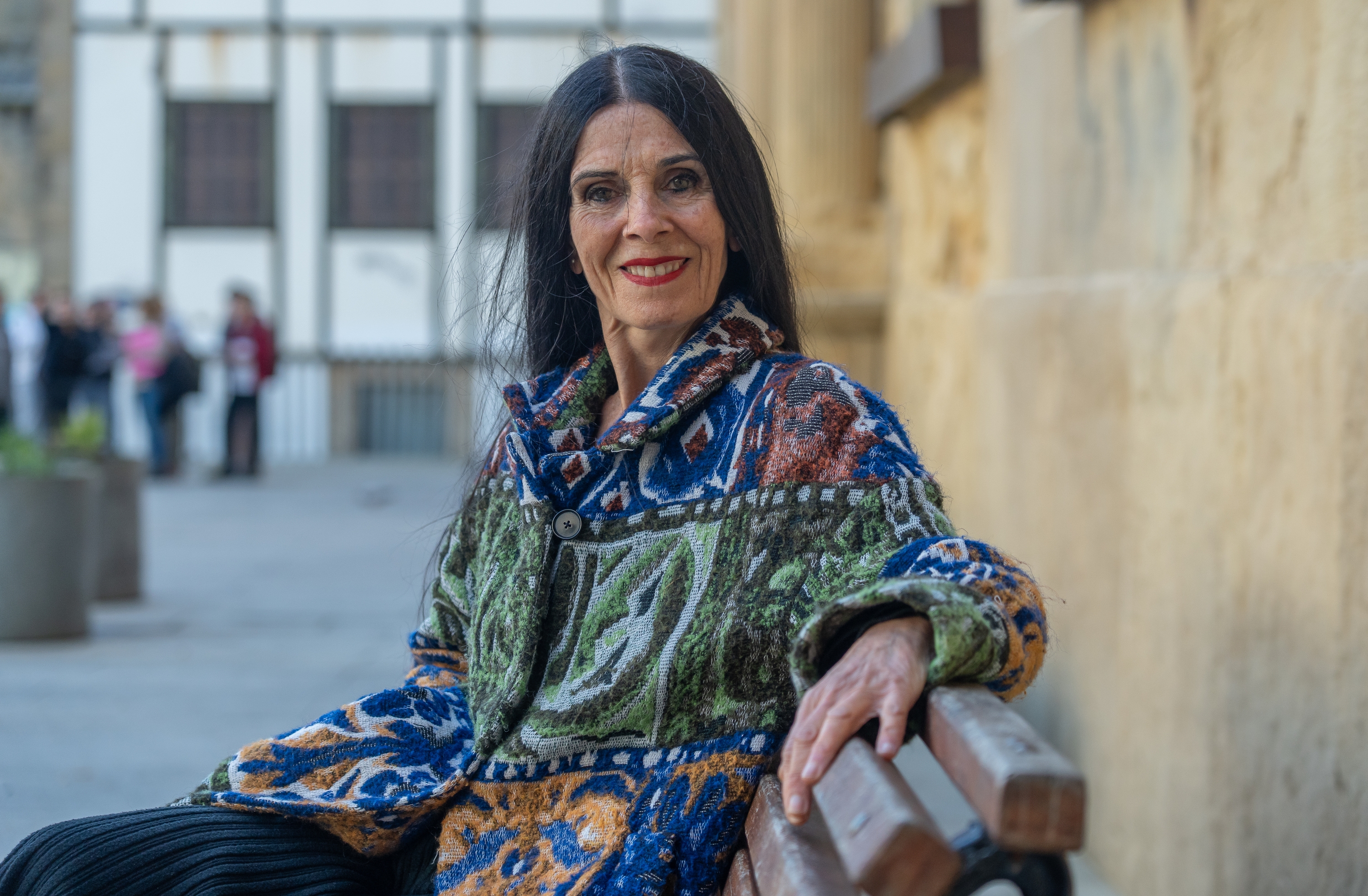 Ane Albisu ikerlaria, Donostian. ANDONI CANELLADA / FOKU