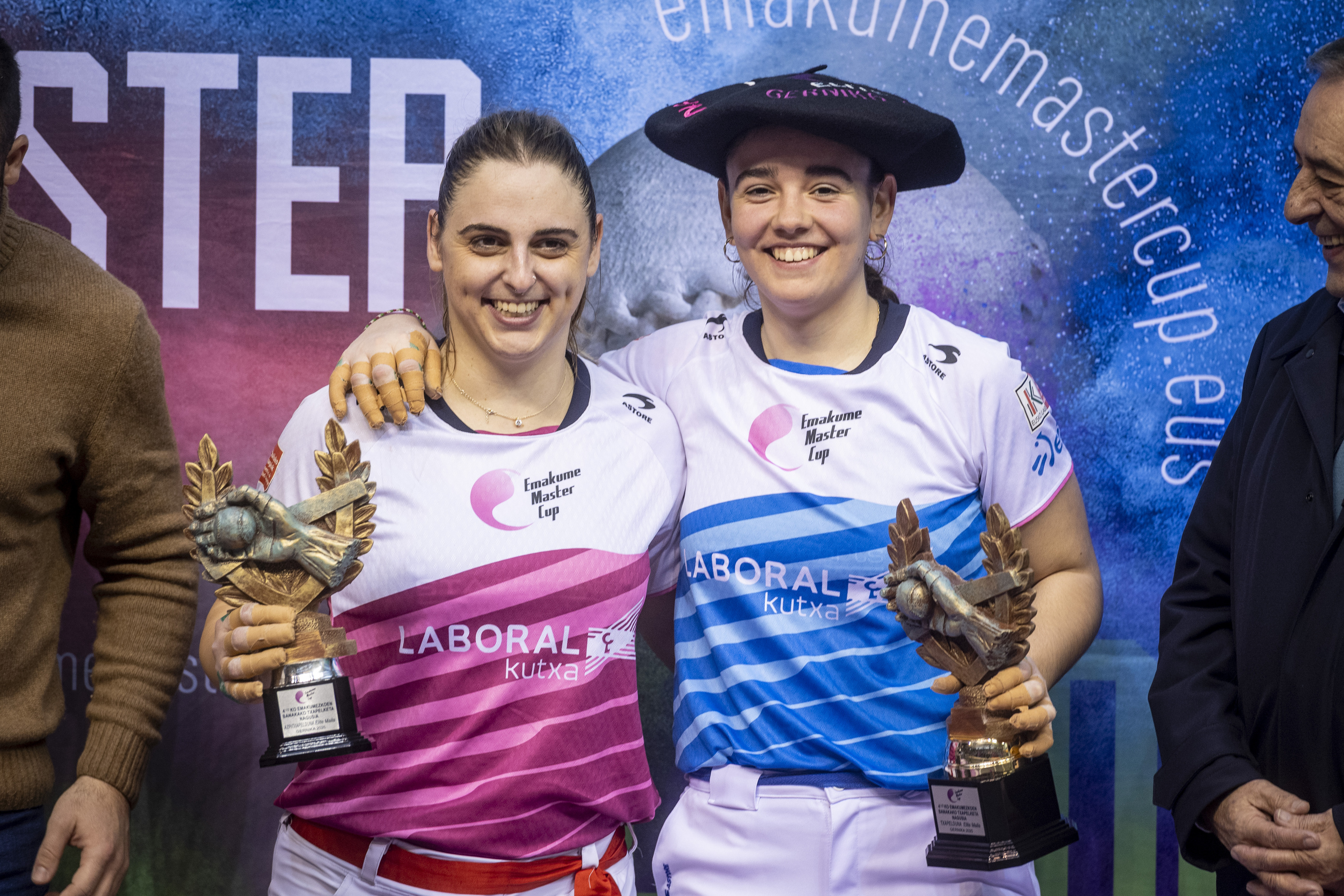 Aldai eta Gaminde, gaur, finalaren ostean. JAIZKI FONTANEDA / FOKU