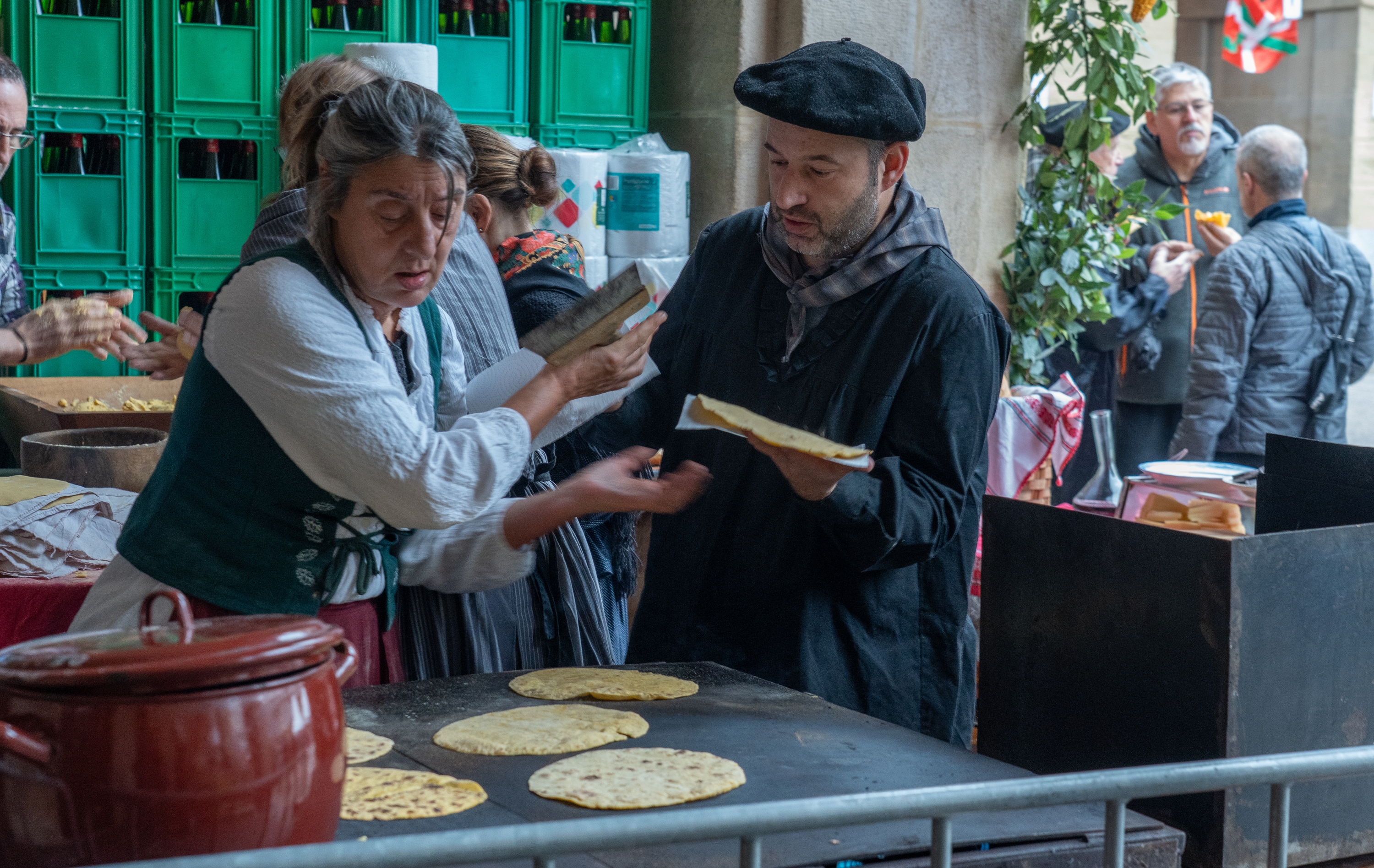 San Tomas azoka Donostian. ANDONI CANELLADA / FOKU