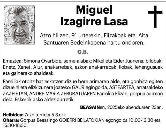 MIGUEL IZAGIRRE LASA 2x2