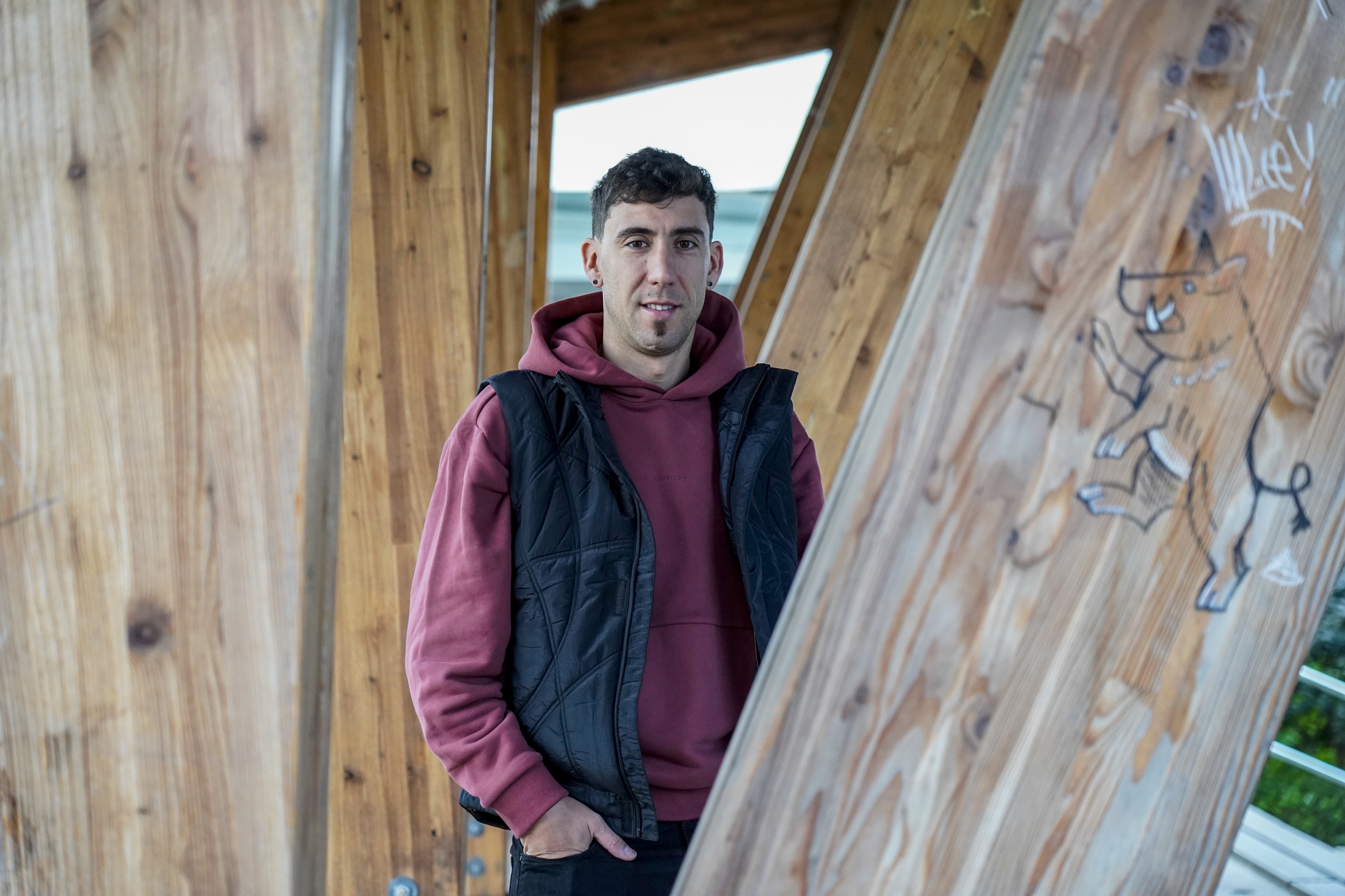 Omar Fraile txirrindulari ohia. MARISOL RAMIREZ / FOKU