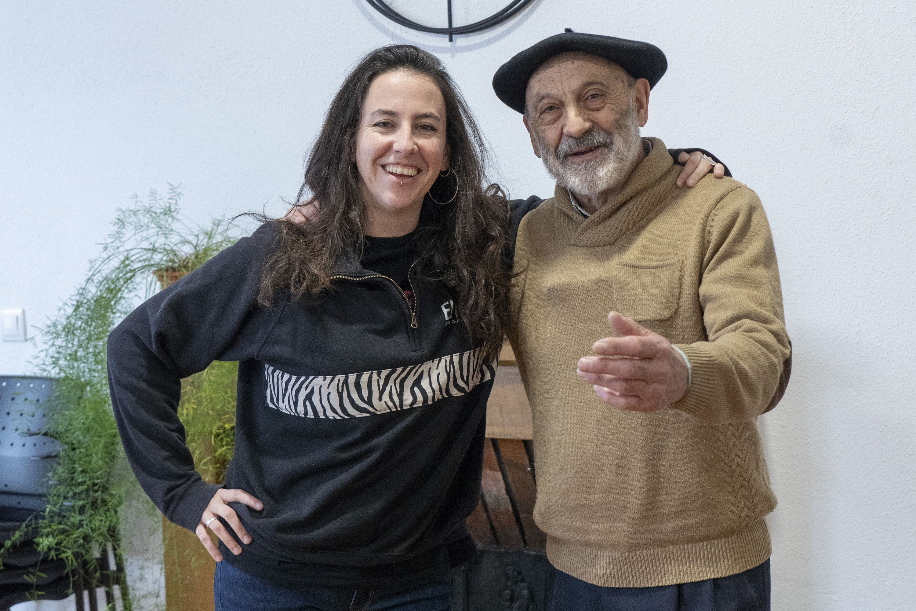 Karla Ruiz eta Jose Angel Aramendi. IÑIGO URIZ / FOKU