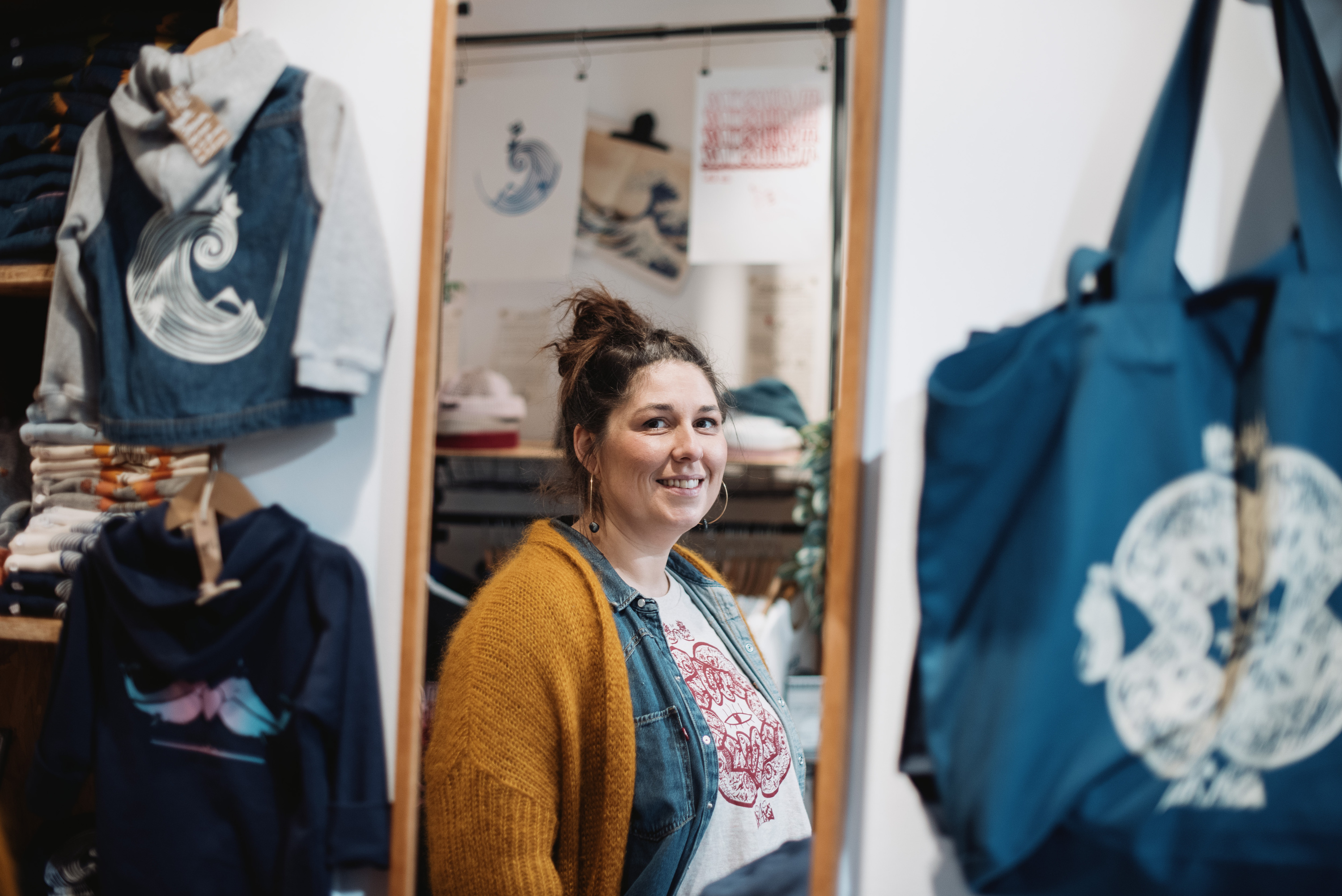 Mary Aznar, Baionako bere dendan. GUILLAUME FAUVEAU