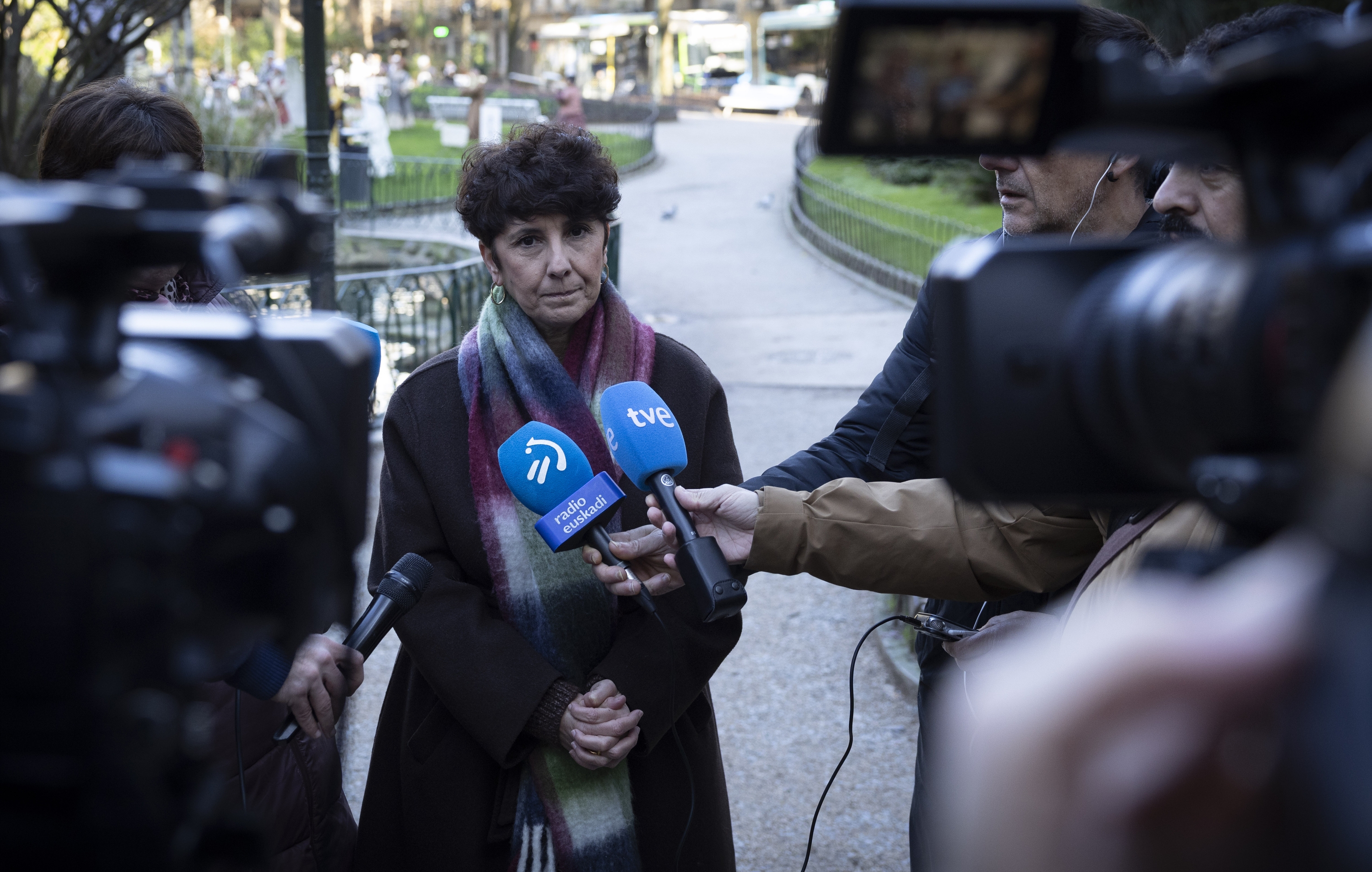 Vaquero, gaur goizean. JAVIER ETXEZARRETA / EFE