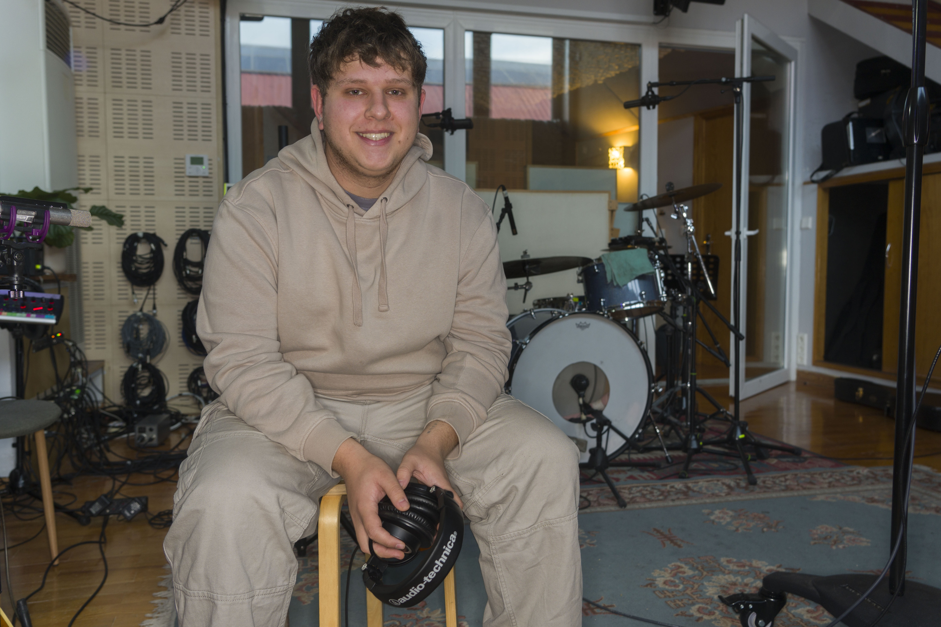 Aimar Jimenez Maruxak taldeko kidea. JON URBE / FOKU