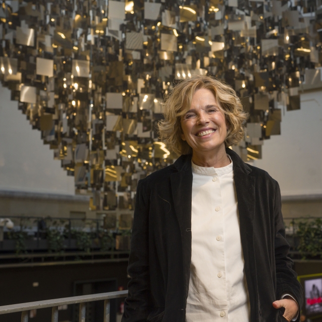 Edurne Ormazabal, Tabakaleran. JON URBE / FOKU