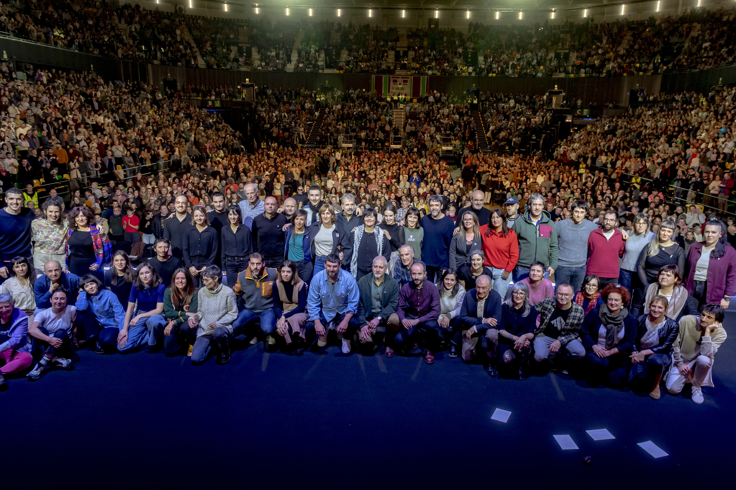 Euskalgintzaren Kontseiluak larunbatean antolatutako ekitaldia. JAIZKI FONTANEDA / FOKU