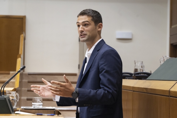 (ID_15330762) (Raul Bogajo/@FOKU) 2025-09-18, Gasteiz. Eusko Legebiltzarra