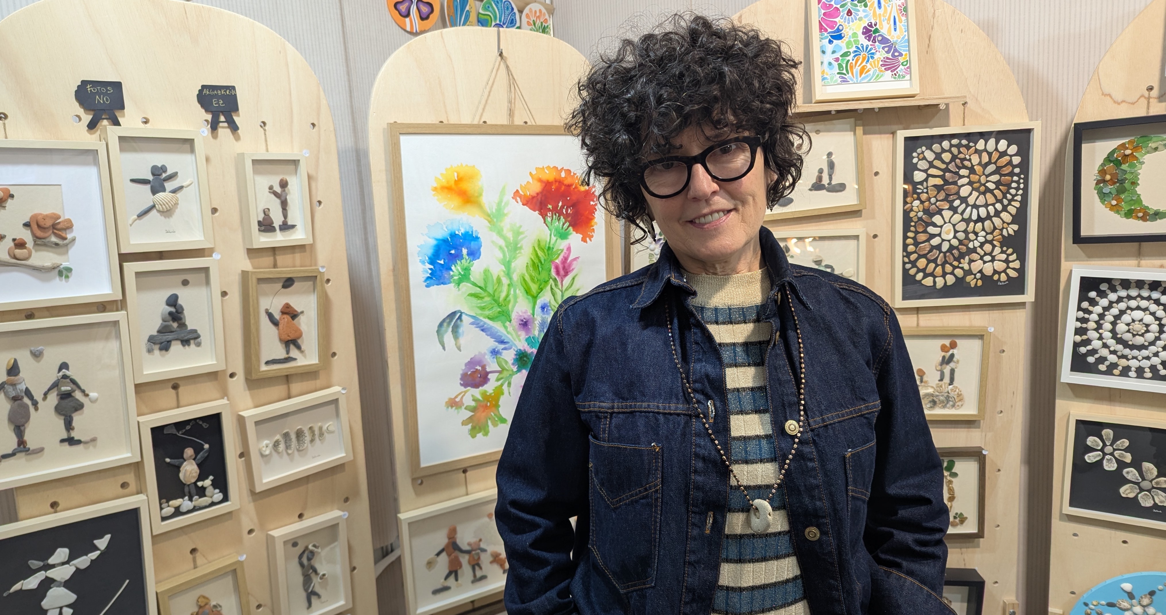 Deikunde Barrutia Uriarte, bere lanekin. UNAI ETXENAUSIA