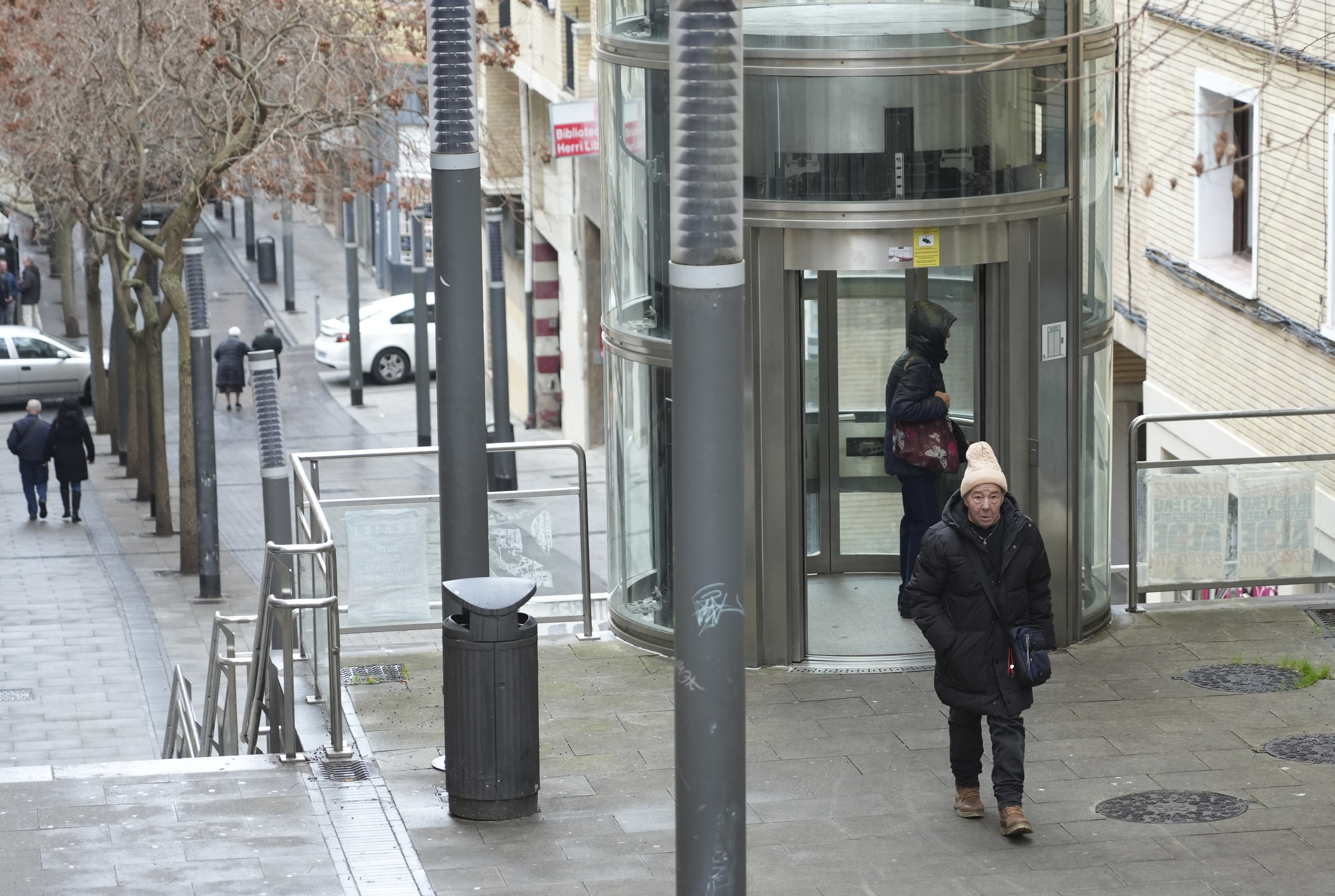 Isaac Albeniz kalea, Iruñeko Arrosadia auzoan. JAGOBA MANTEROLA / FOKU