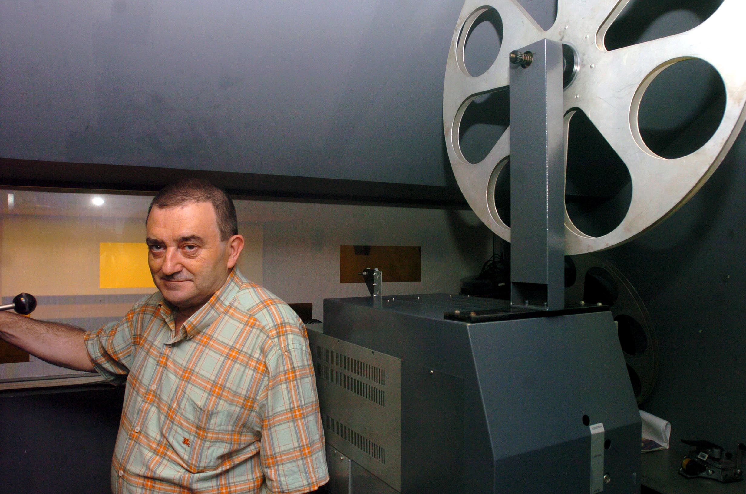 Jose Julian Bakedano zinemagilea, 2006an. LUIS JAUREGIALTZO / FOKU 