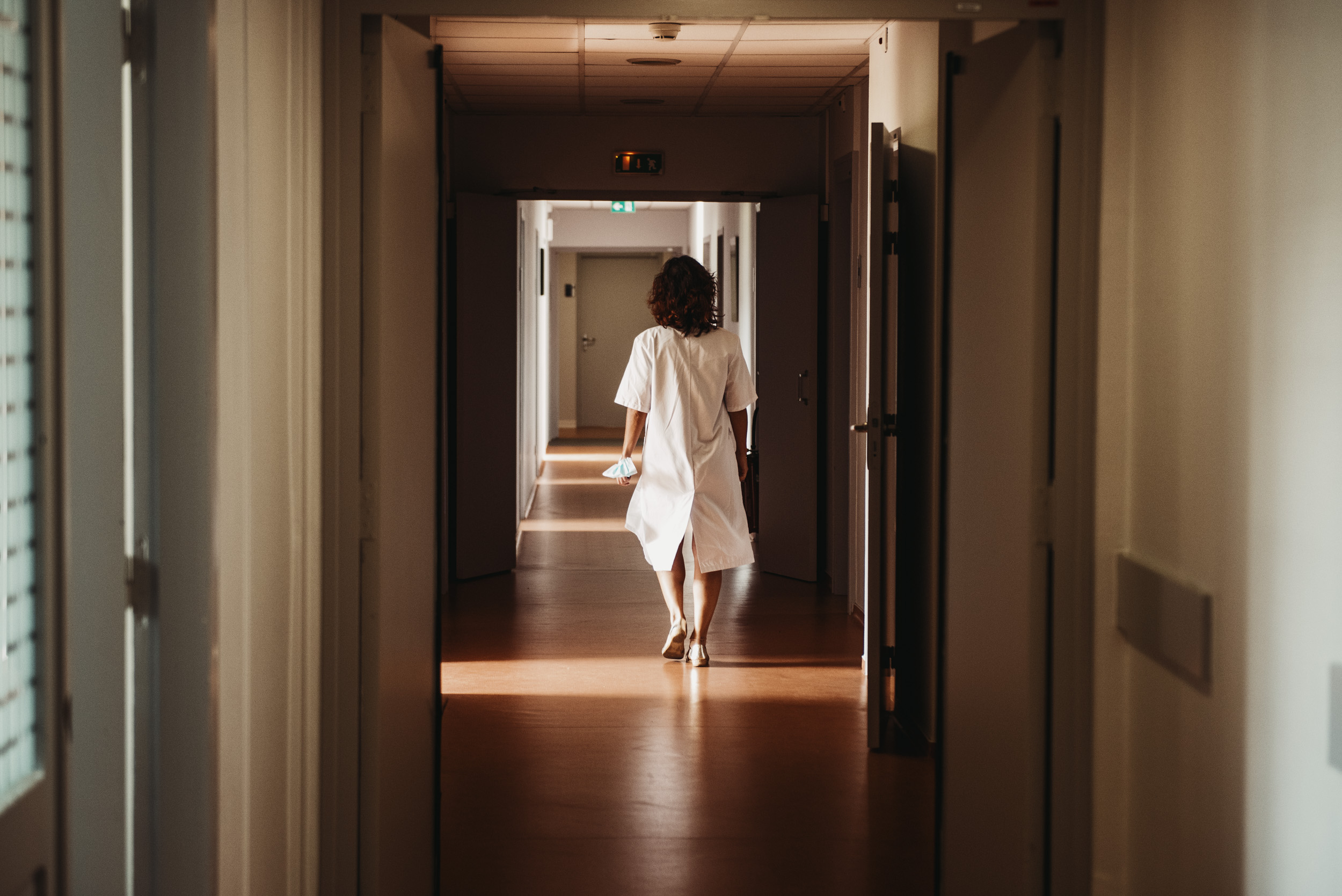 Baionako ospitalea, artxiboko irudi batean. GUILLAUME FAUVEAU