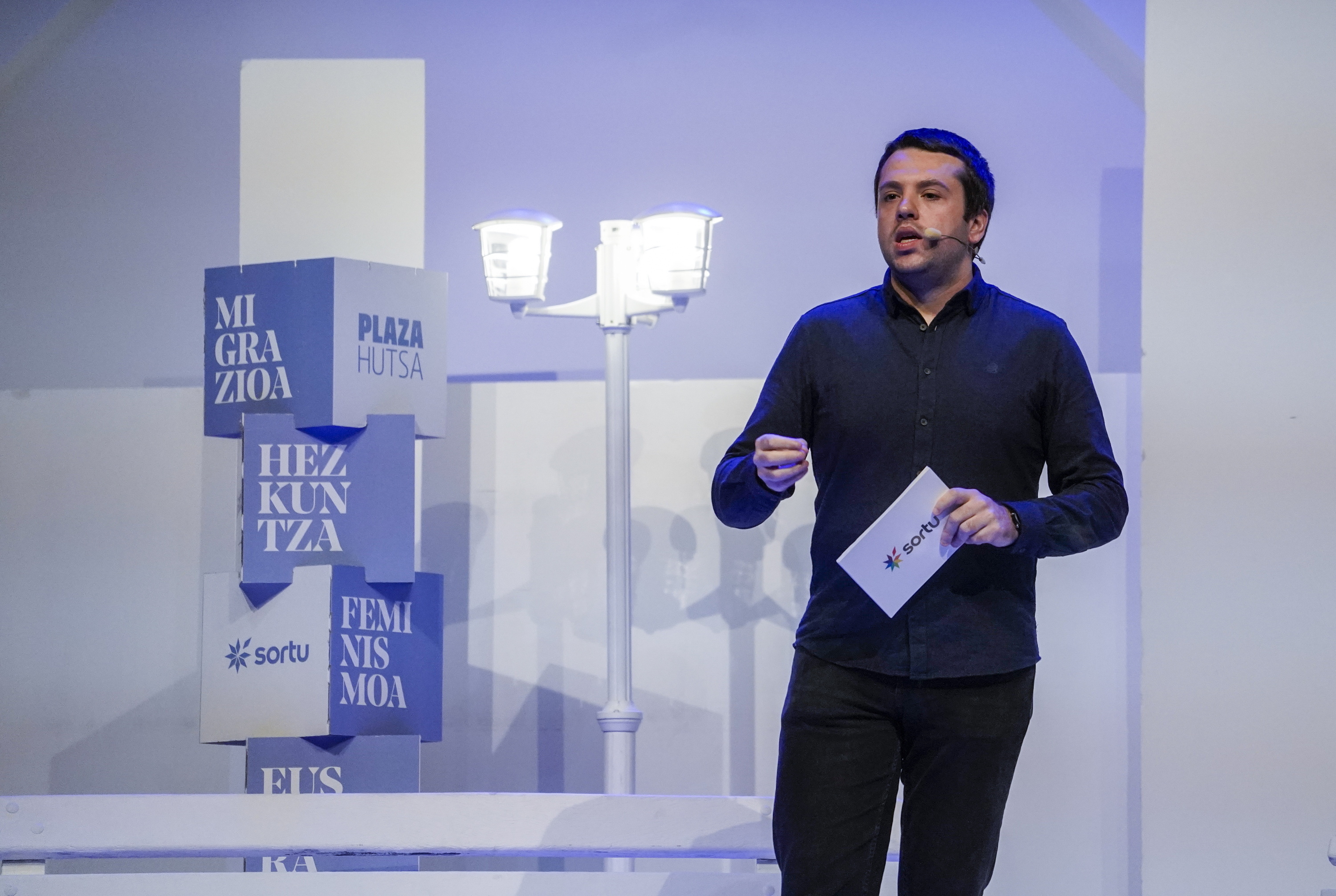 Xabi Iraola, artxiboko argazki batean. MARISOL RAMIREZ / FOKU