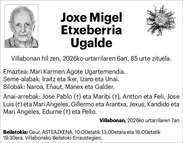 Joxe Migel Etxeberria 2x2