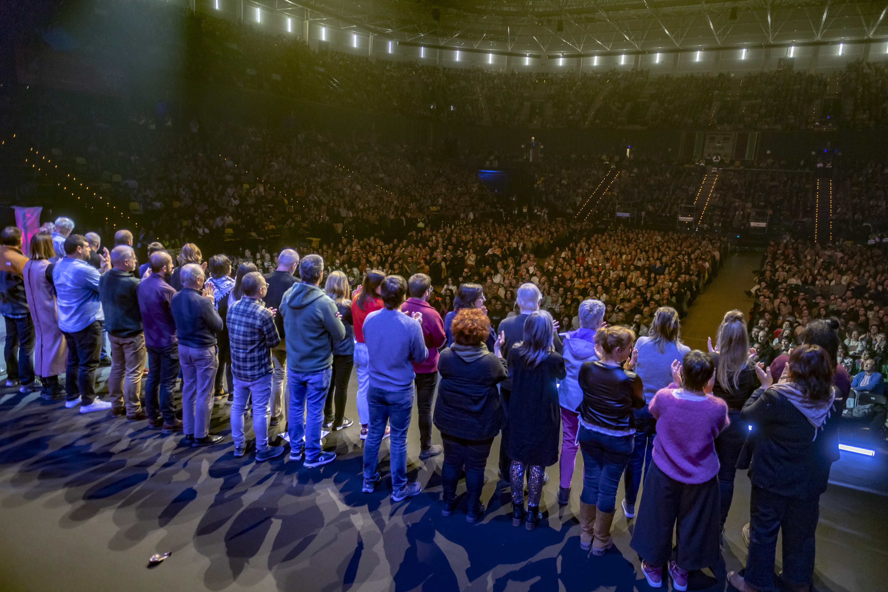 Pizkundea ekitaldia, Bilbon, abenduaren 27an. JAIZKI FONTANEDA / FOKU