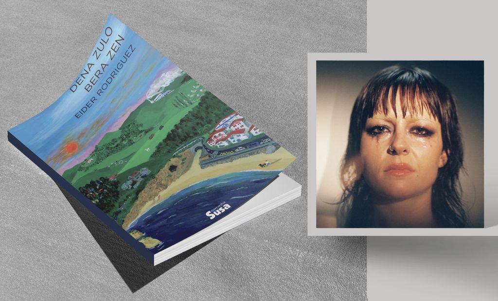 Eider Rodriguezen 'Dena zulo bera zen' liburua eta Olaia Inziarteren 'Zerrautsa' diskoa. BERRIA