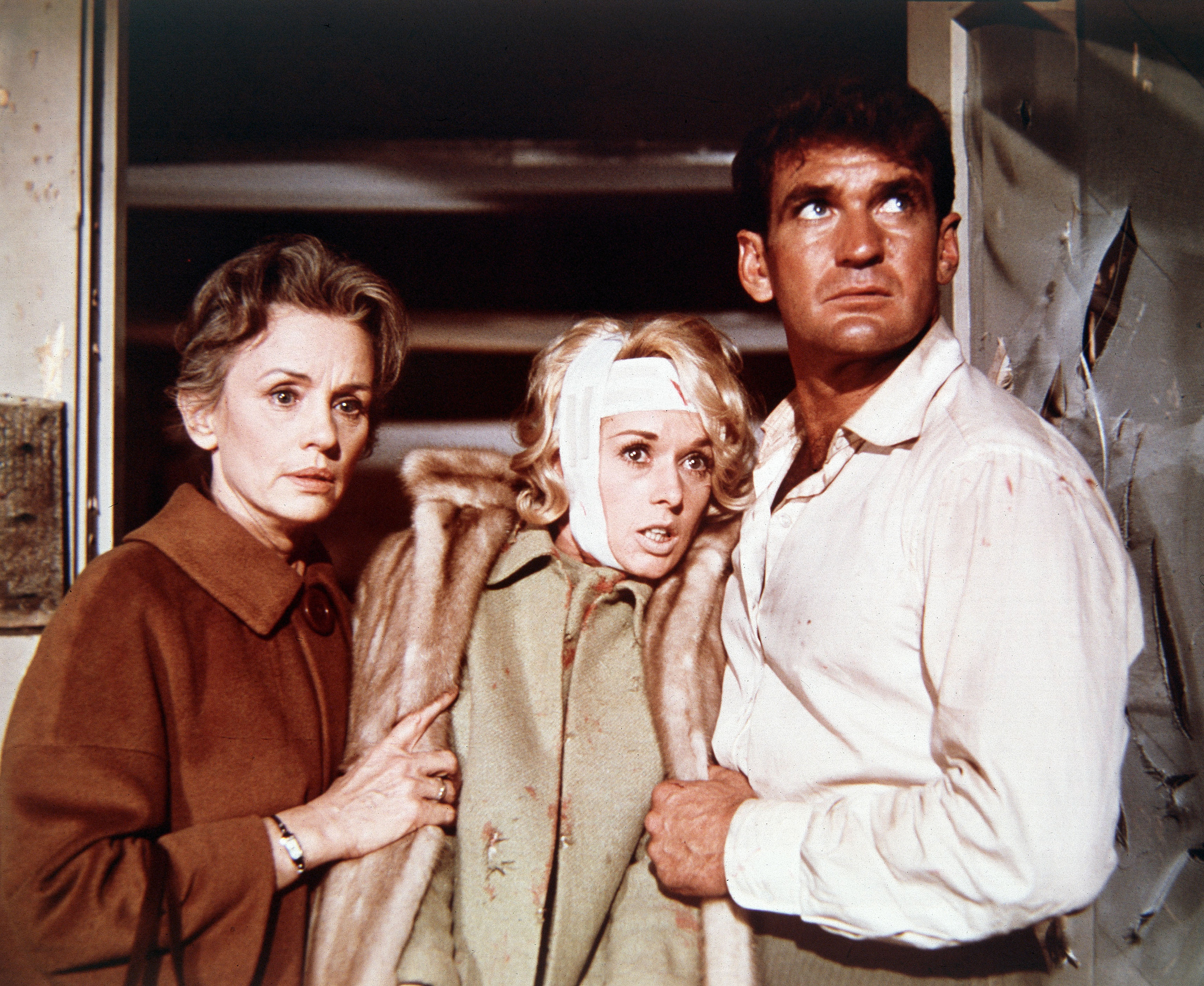 'The Birds' filmaren fotograma bat. EUSKADIKO FILMATEGIA