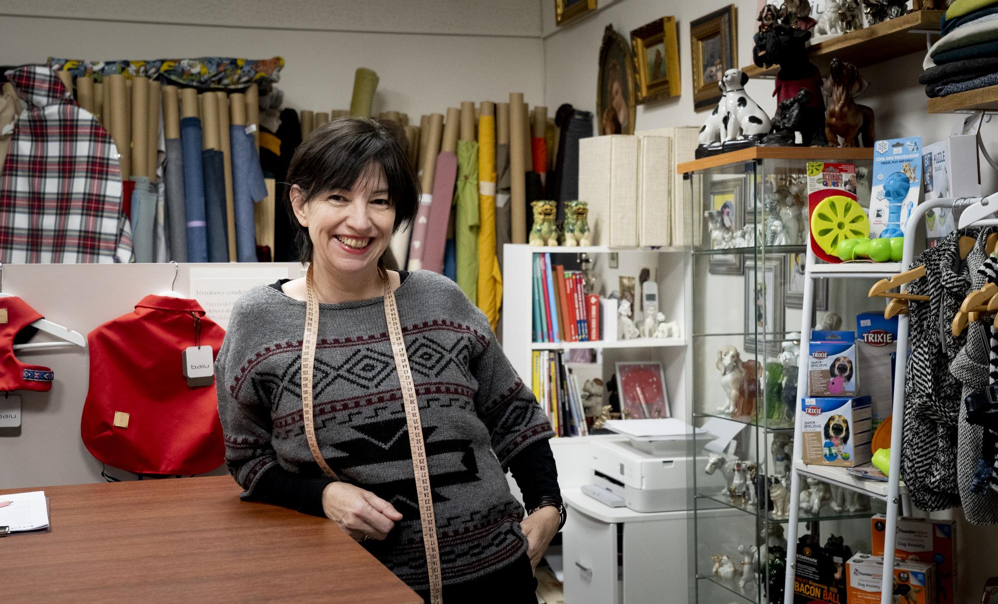 Marta Larraz Baiu dendan, Bilbon, herenegun. RAUL BOGAJO / FOKU