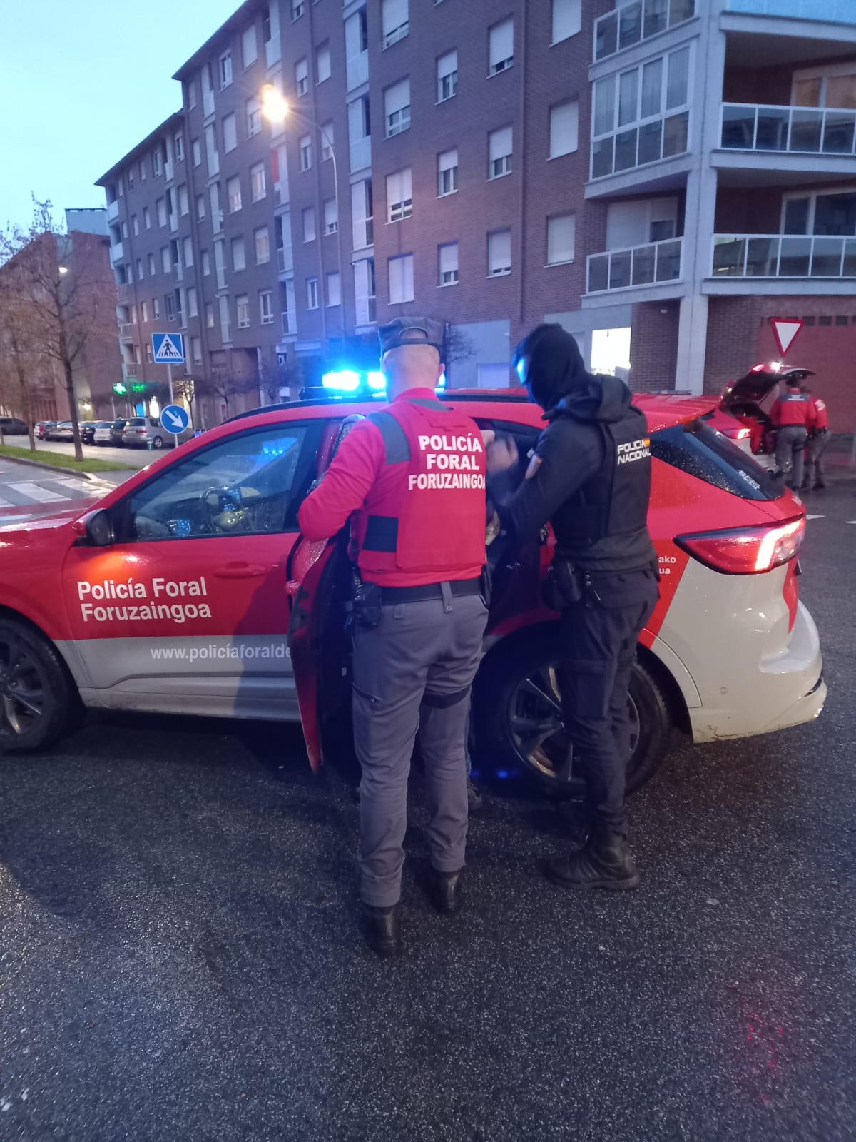 Gizona atxilotu dutenean, gaur. FORUZAINGOA