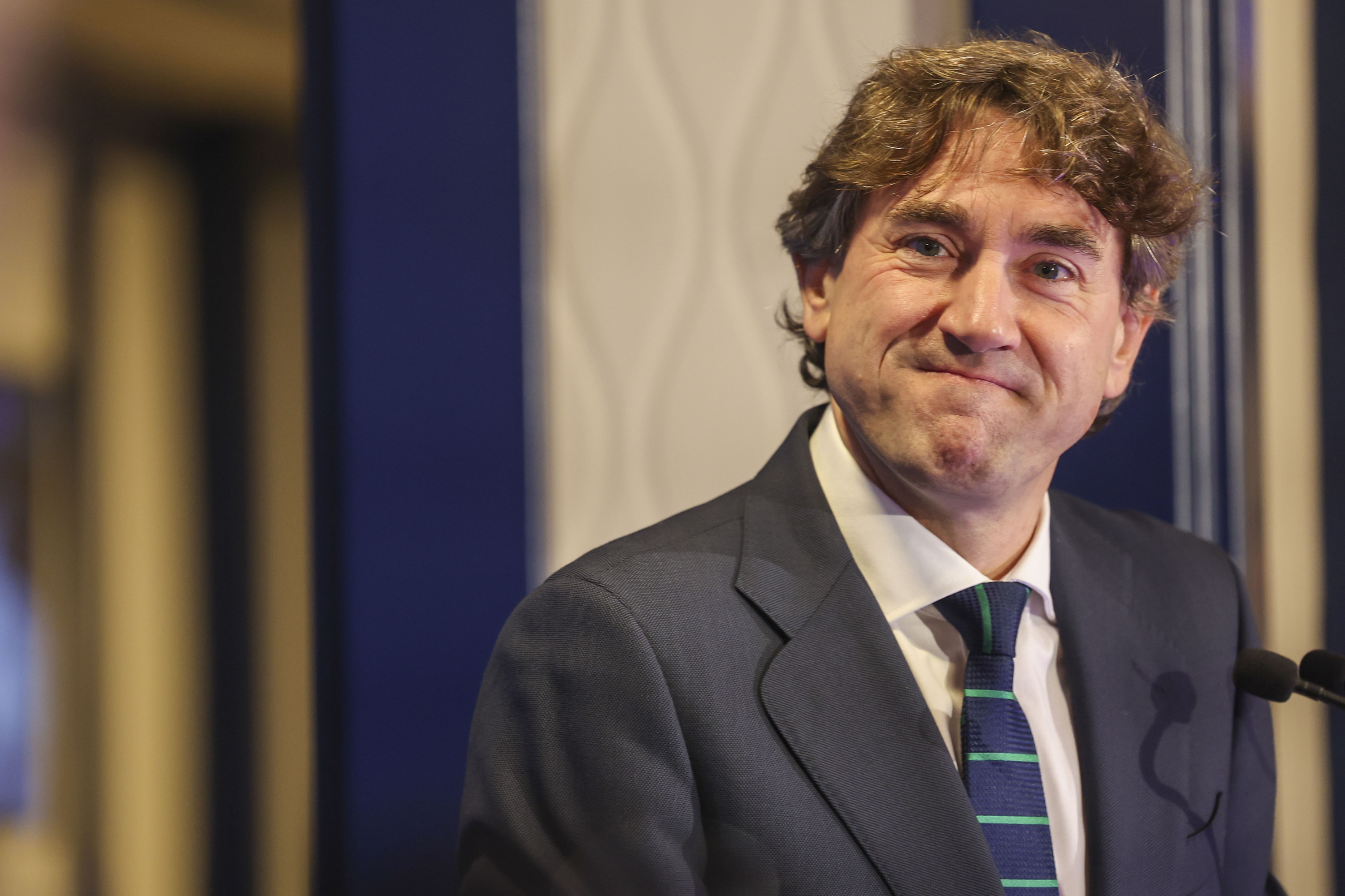 Eneko Andueza, PSE-EEko idazkari nagusia, artxiboko irudi batean. LUIS TEJIDO / EFE