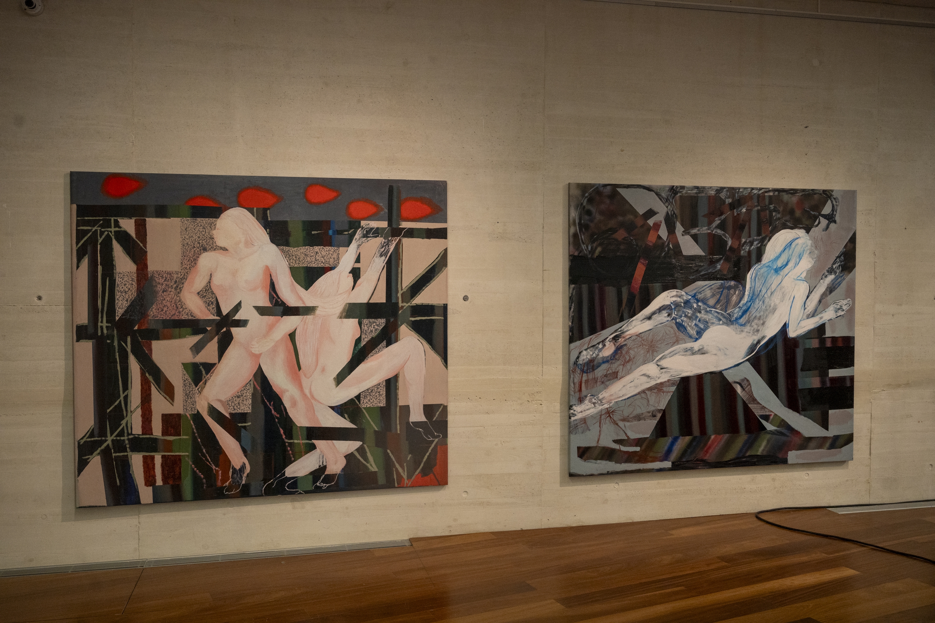 'Eszena iluna. Bera esna' erakusketako piezetako bi. GORKA RUBIO / FOKU