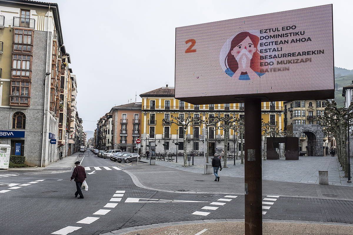 Tolosa, martxoaren 18an. JON URBE / FOKU