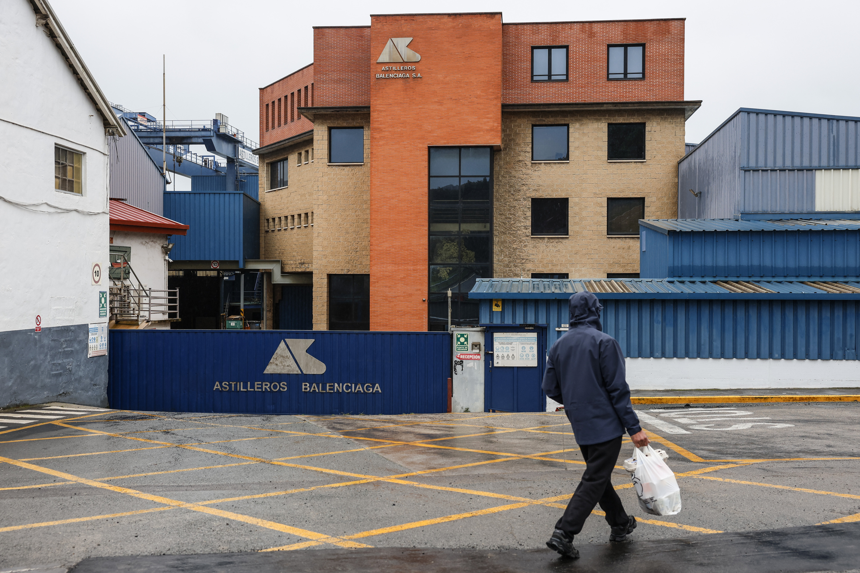 Balenciaga ontziolako ataria, abenduan. JUAN HERRERO / EFE