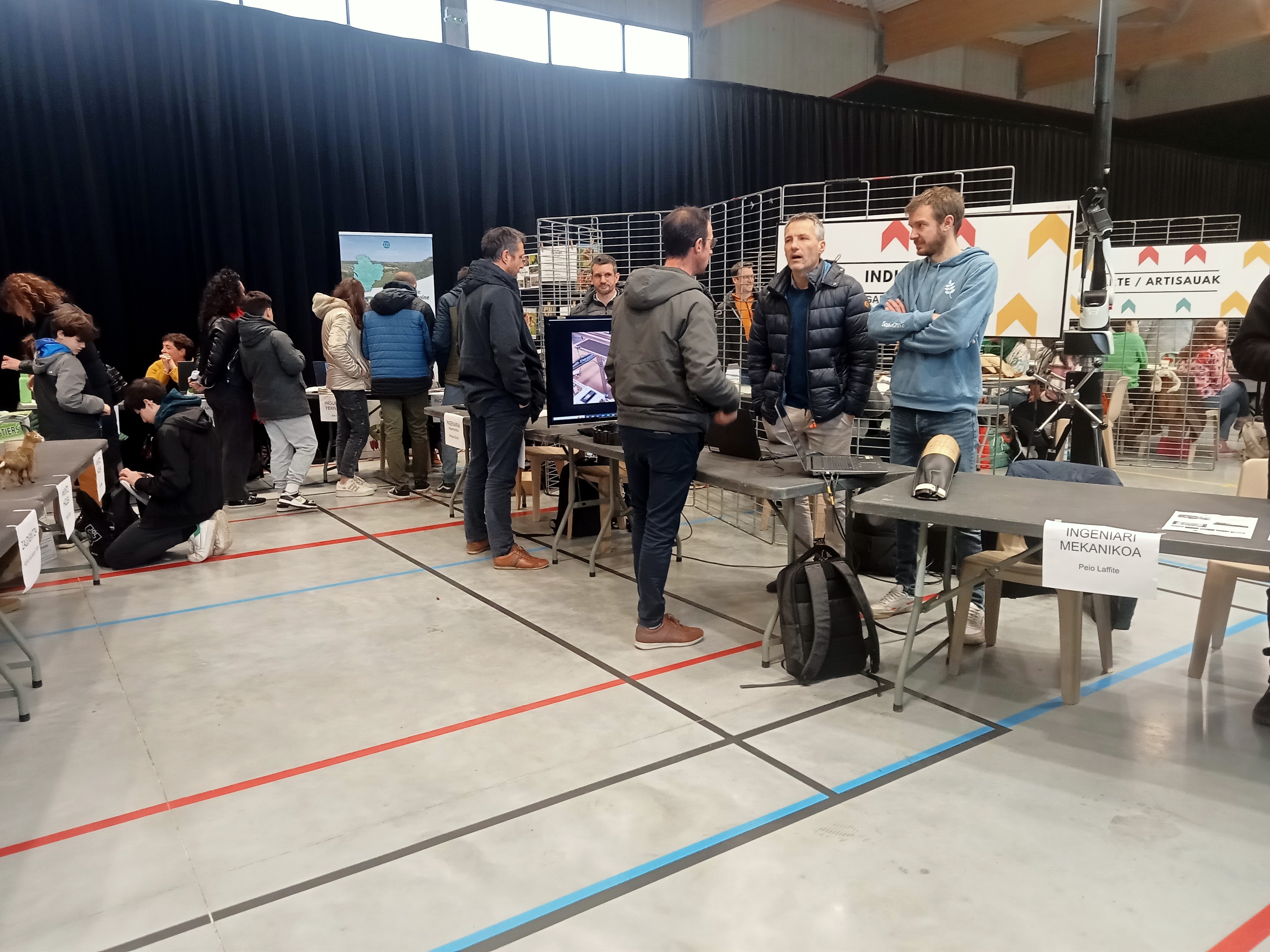 Seaskaren lanbide foroa, duela bi urte, Baionako Etxepare lizeoan. SEASKA