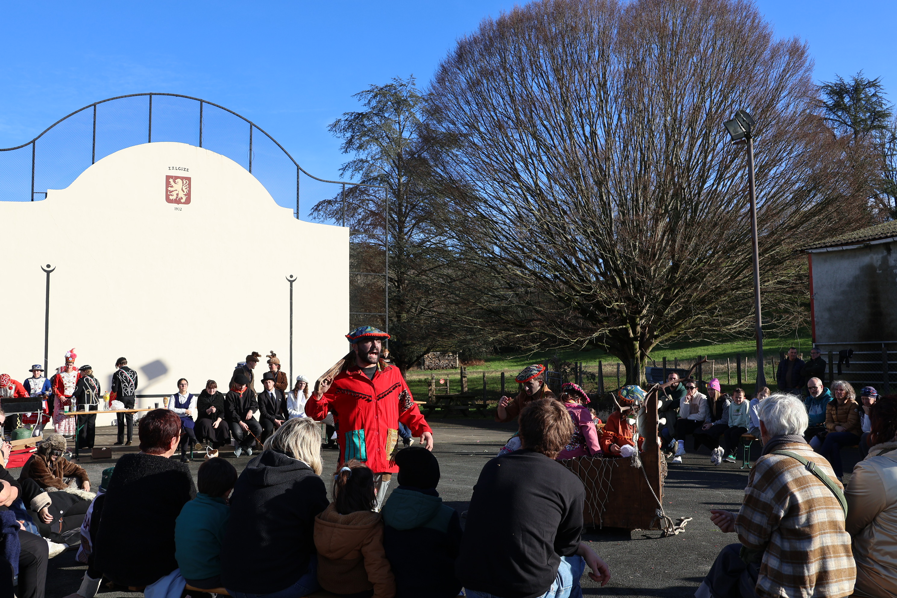 Maskaraden azken mustraka, Zalgizen, urtarrilaren 11n. LEIRE CASAMAJOU ELKEGARAI