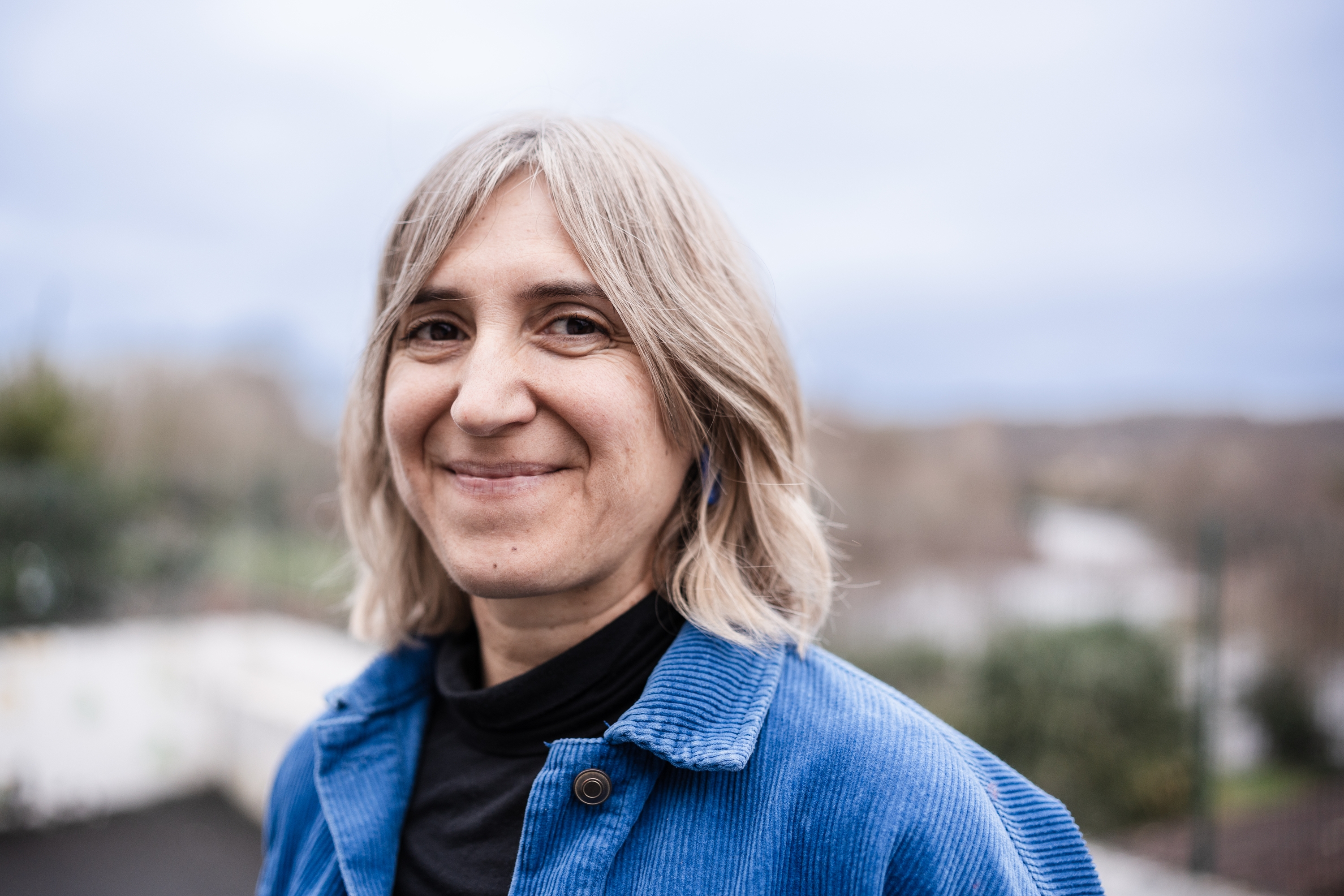 Ainhoa Elizondo, Uztaritzen, urtarrilaren 8an. NAHIA GARAT